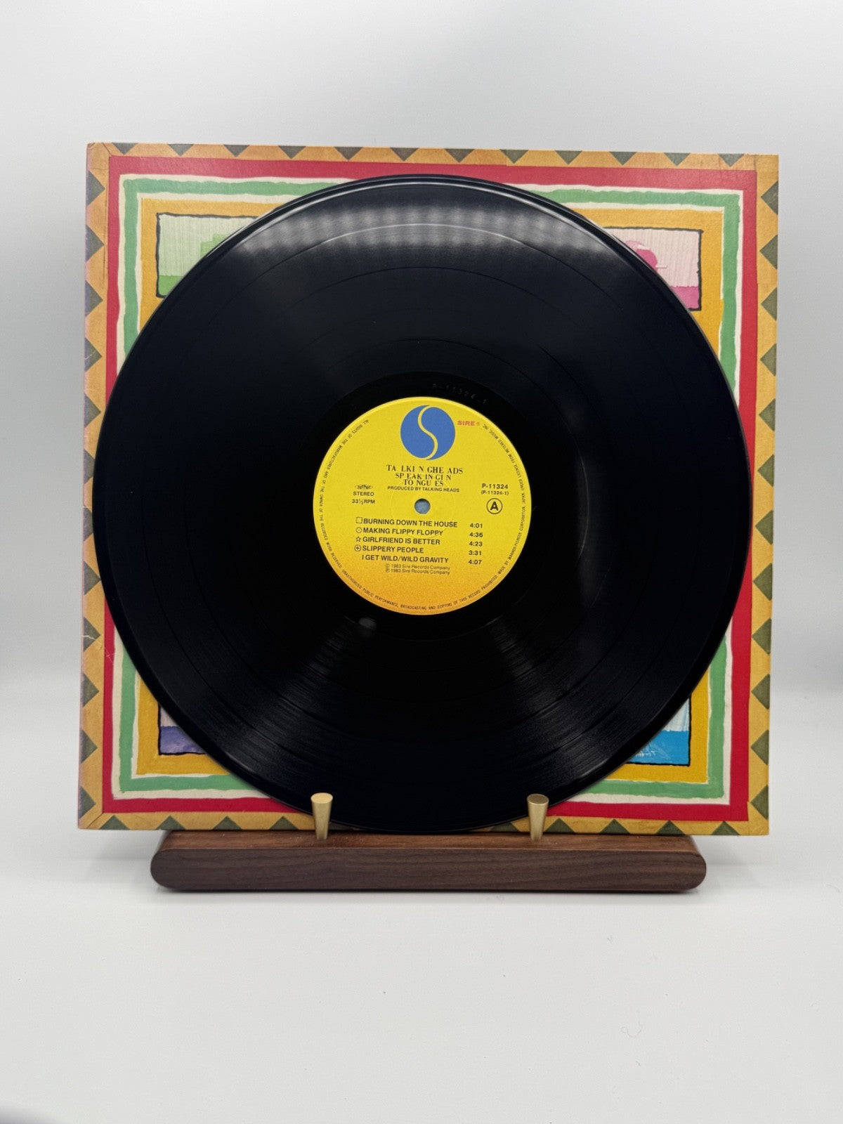 Talking Heads Speaking In Tongues LP P-11324 Japan 1983 No OBI - EX/EX