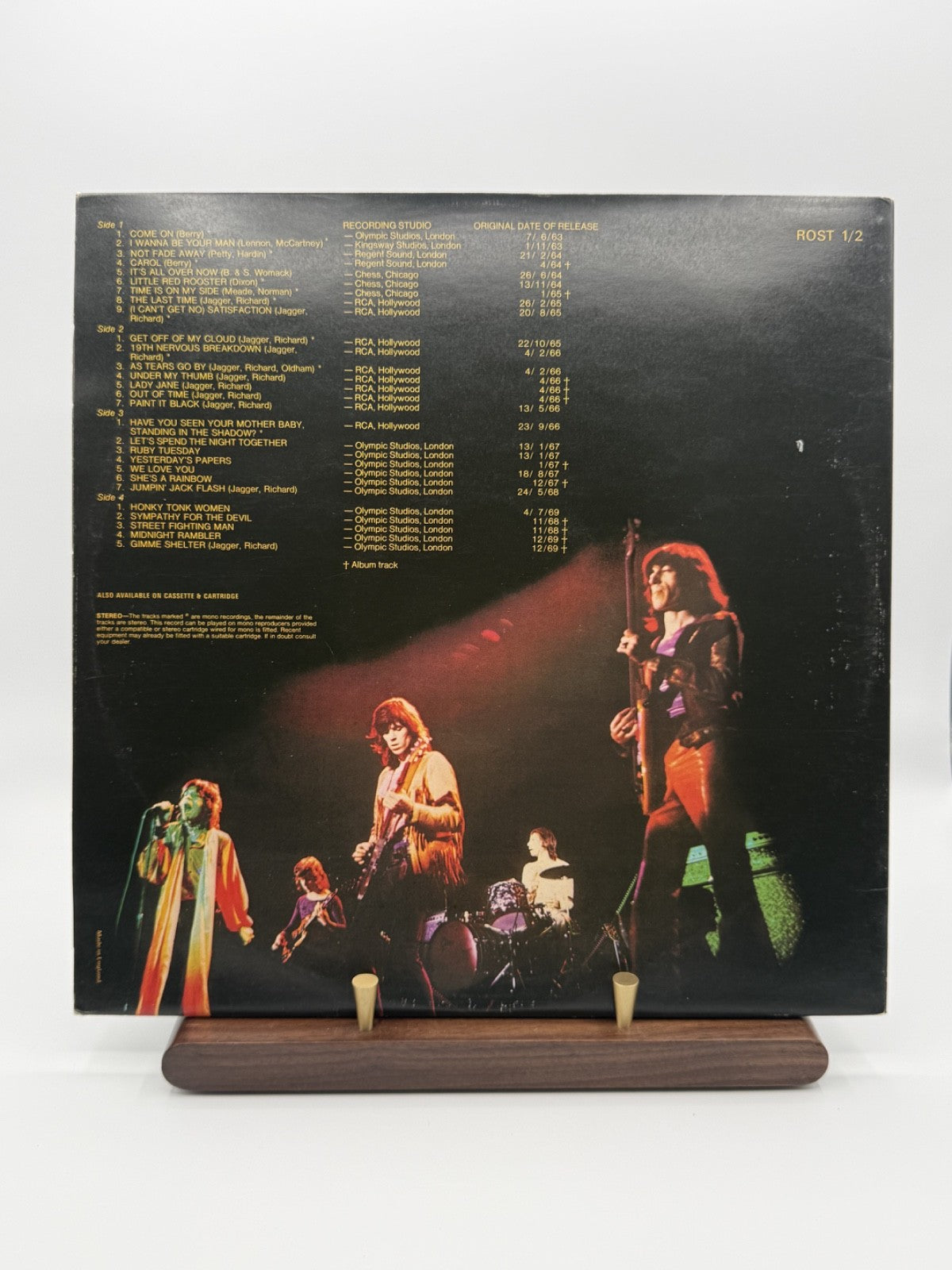 Rolling Stones Rolled Gold 2LP Album Vinyl Record ROST 1/2 - VG++/VG++