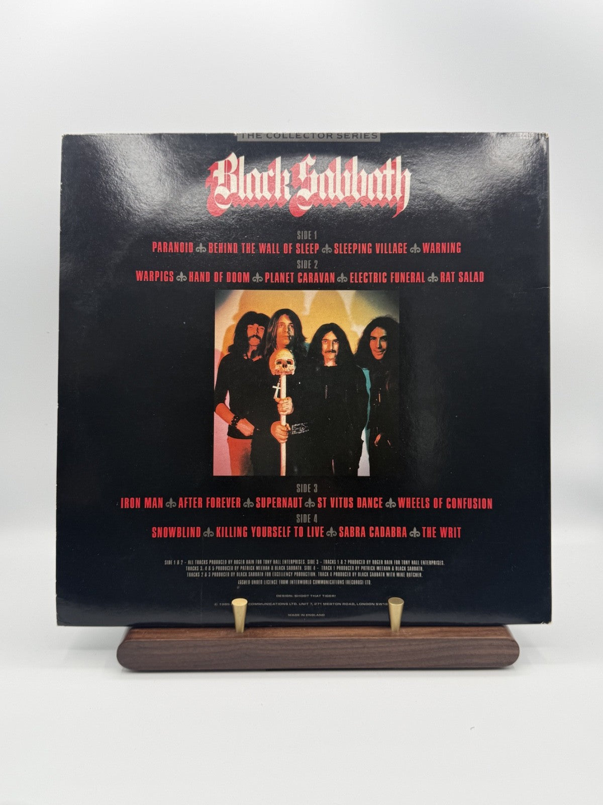 Black Sabbath The Collection 2LP Vinyl CCSLP 109 UK 1985 - VG+/EX