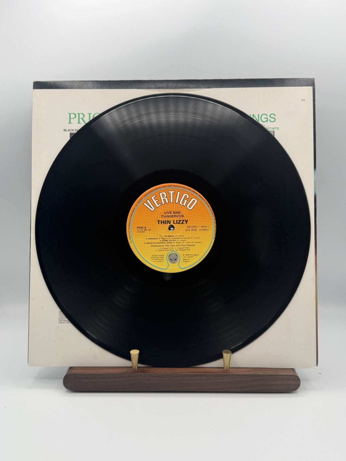 Thin Lizzy Live And Dangerous 2LP PRID 6 UK 1984 Vertigo - EX/EX