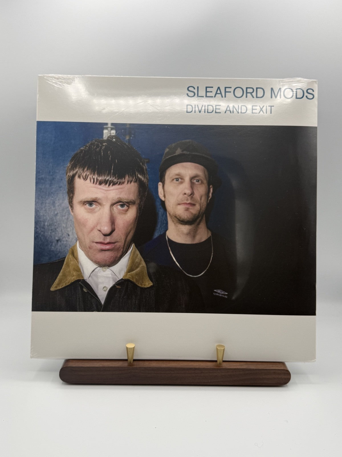 Sleaford Mods Divide And Exit LP White Vinyl HARBINGER121 2019 - EX+/EX+