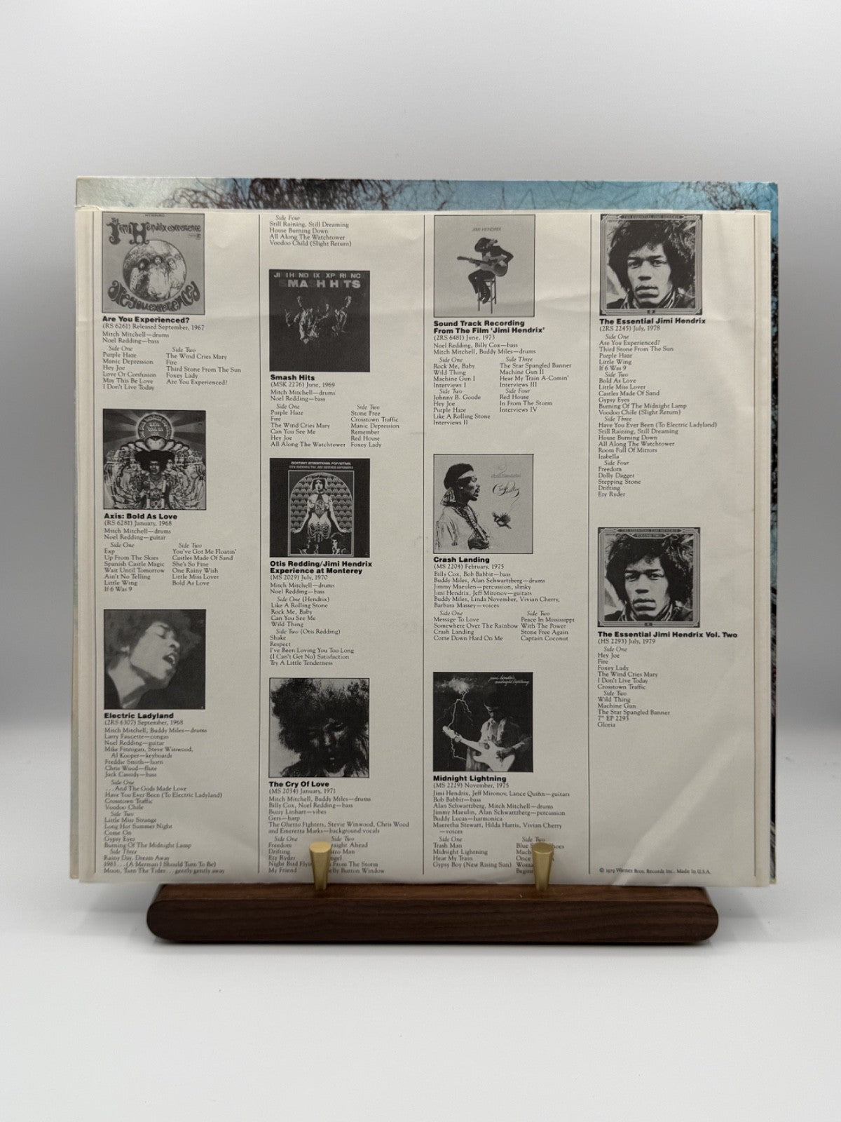 Jimi Hendrix The Cry Of Love LP Vinyl Record MS 2034 US 1979 - VG+/EX