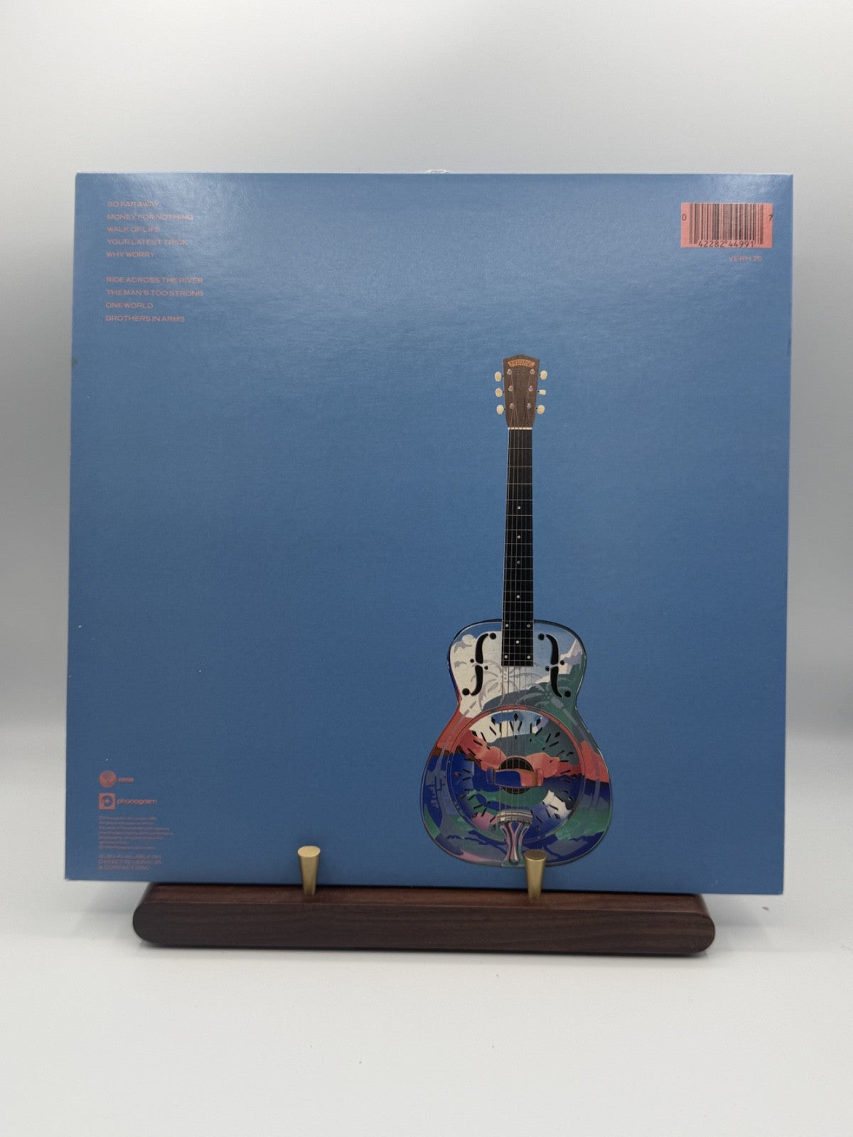 Dire Straits Brothers In Arms LP Vinyl VERH 25 MASTERDISK RL - EX/EX