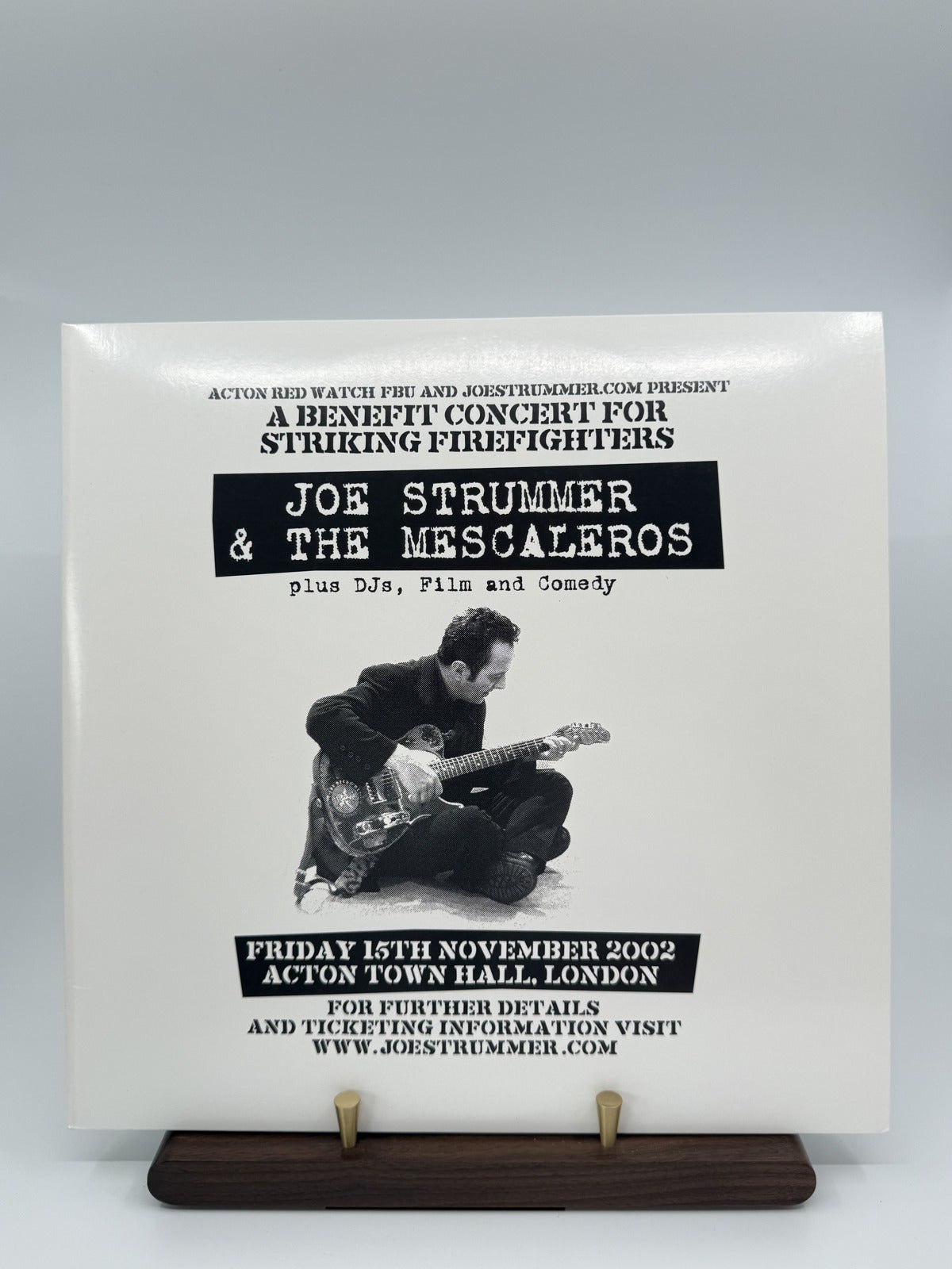 Joe Strummer Live At Acton Town Hall actual copy 8599