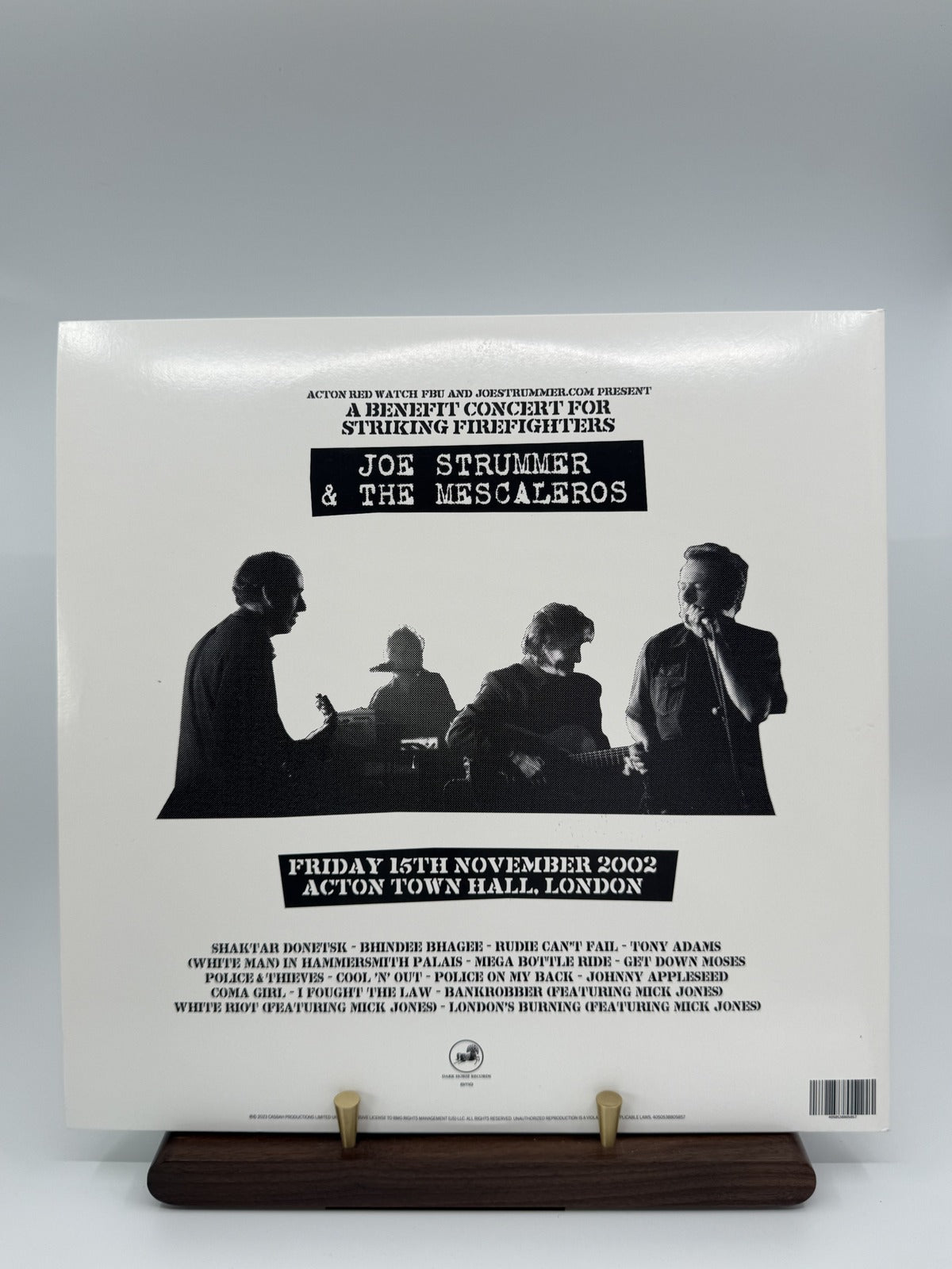 Joe Strummer Live At Acton Town Hall actual copy 8600