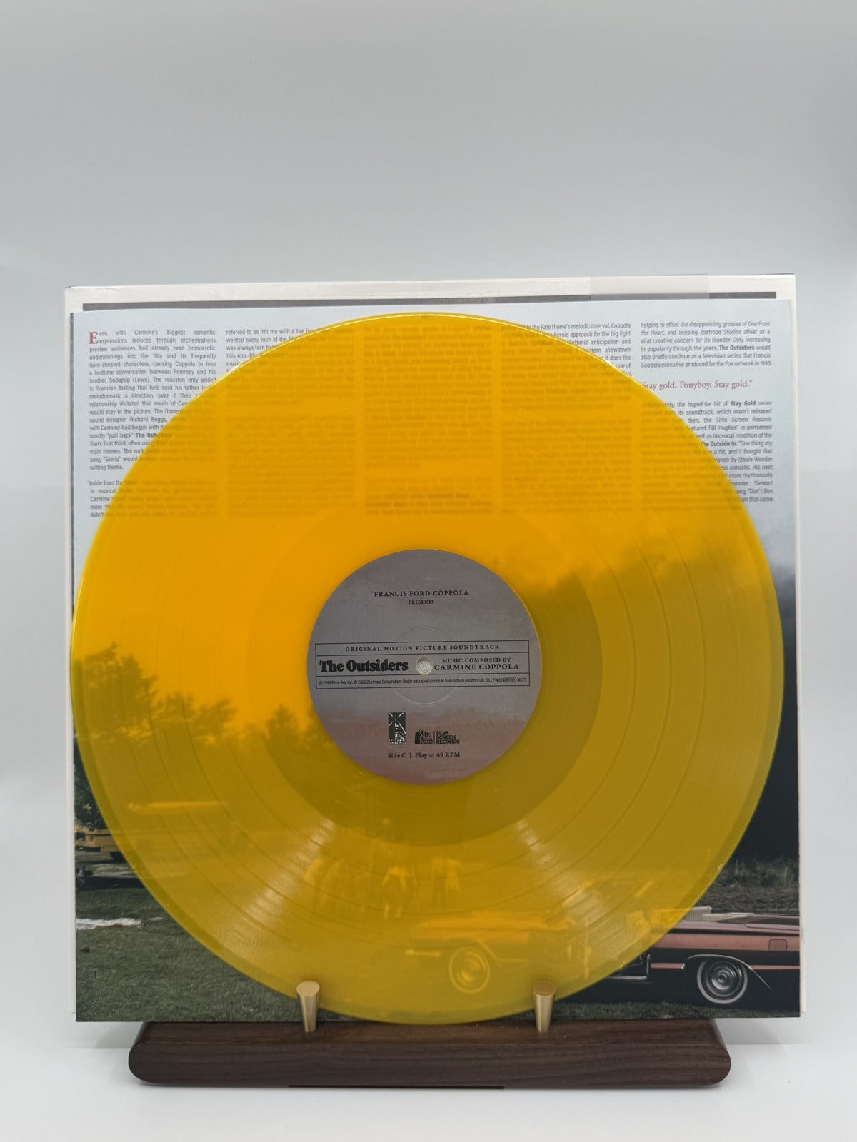 The Outsiders actual copy 8612