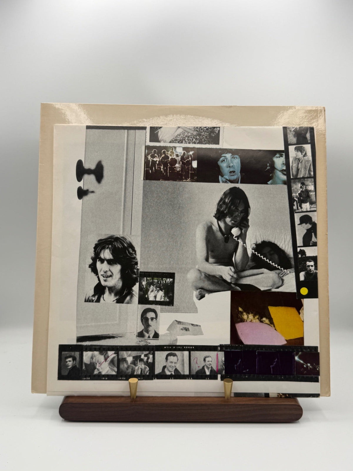 The Beatles White Album original fold-out poster included with numbered sleeve No. 293608