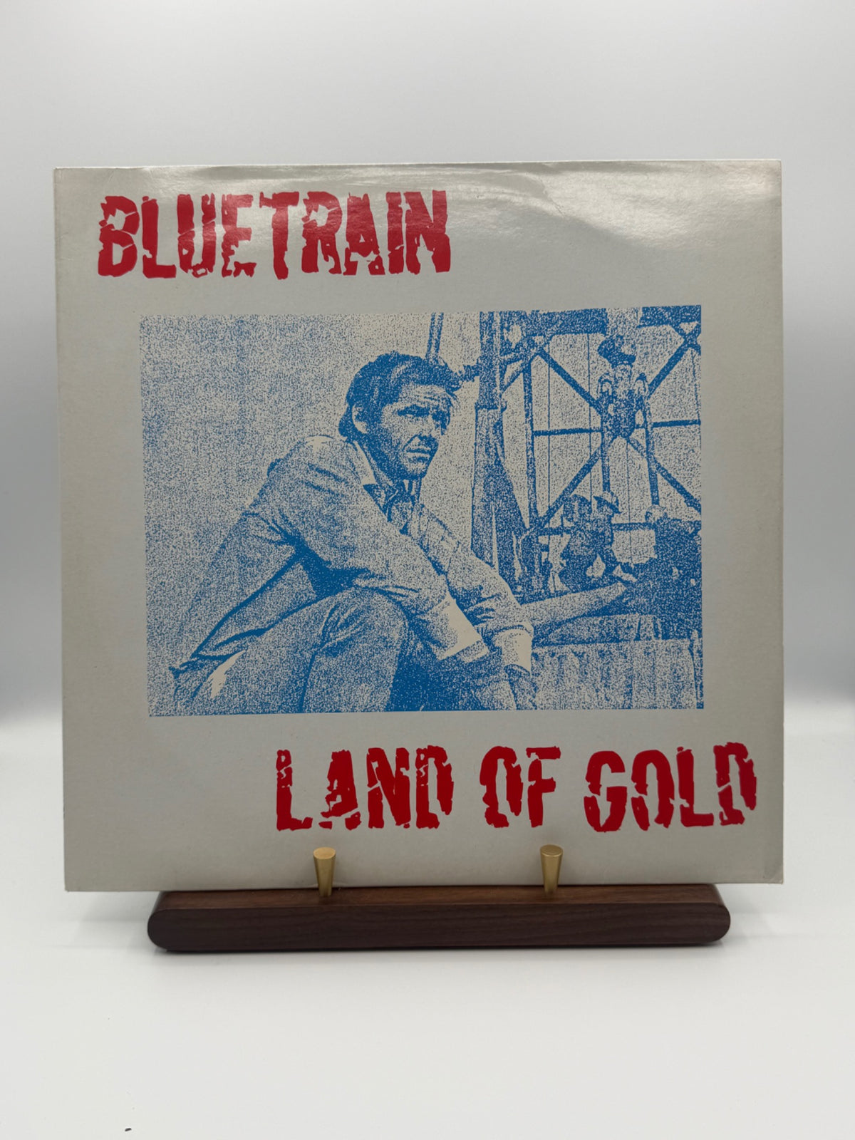 Bluetrain Land Of Gold 1987 UK Dreamworld 12 inch EP front sleeve