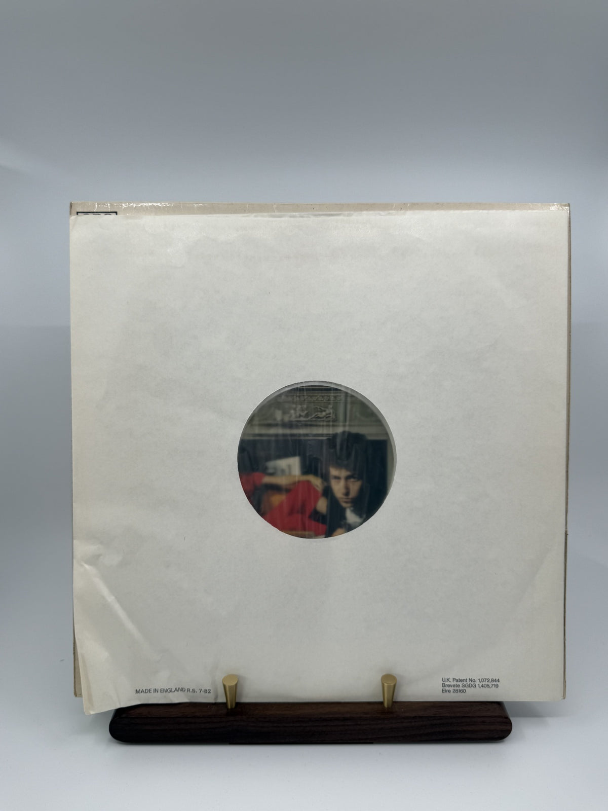 Bob Dylan Bringing It All Back Home later British white poly-lined replacement inner