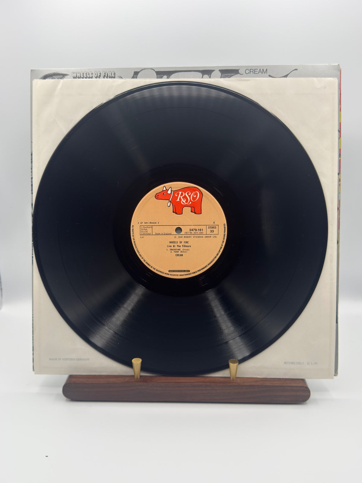 Cream Wheels of Fire RSO label side 4