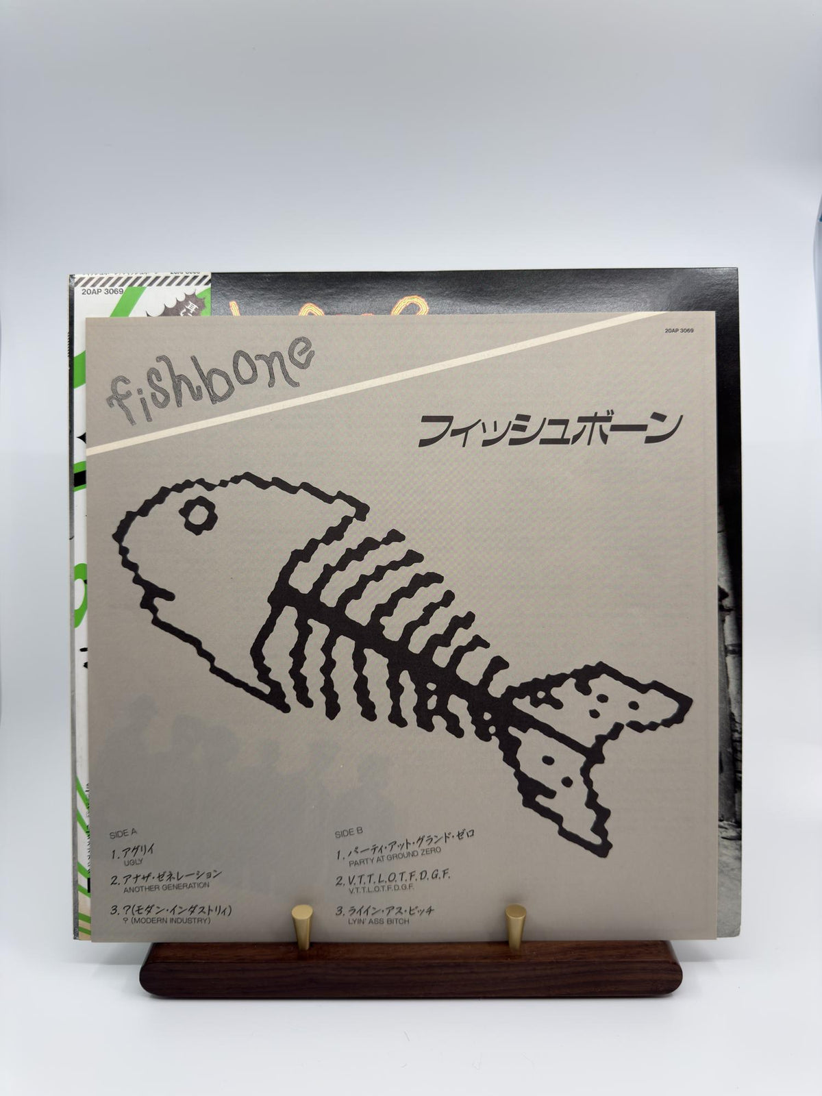 Fishbone Japanese EP actual copy Japanese insert