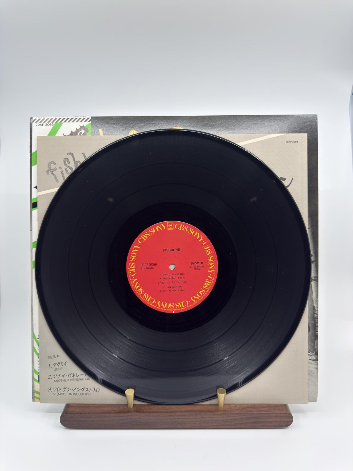 Fishbone Japanese EP actual copy vinyl side B