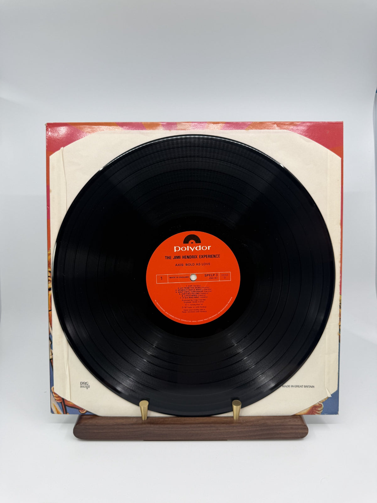 The Jimi Hendrix Experience Axis Bold As Love Polydor SPELP 3 vinyl side A