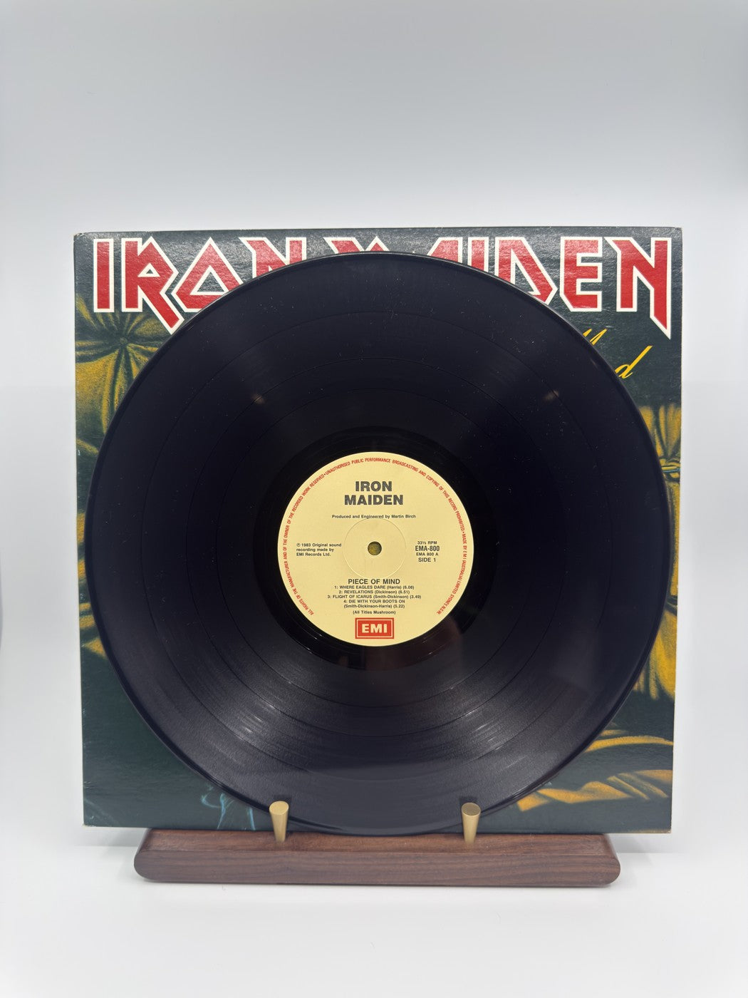 Iron Maiden Piece Of Mind EMA800 actual copy photo 8521