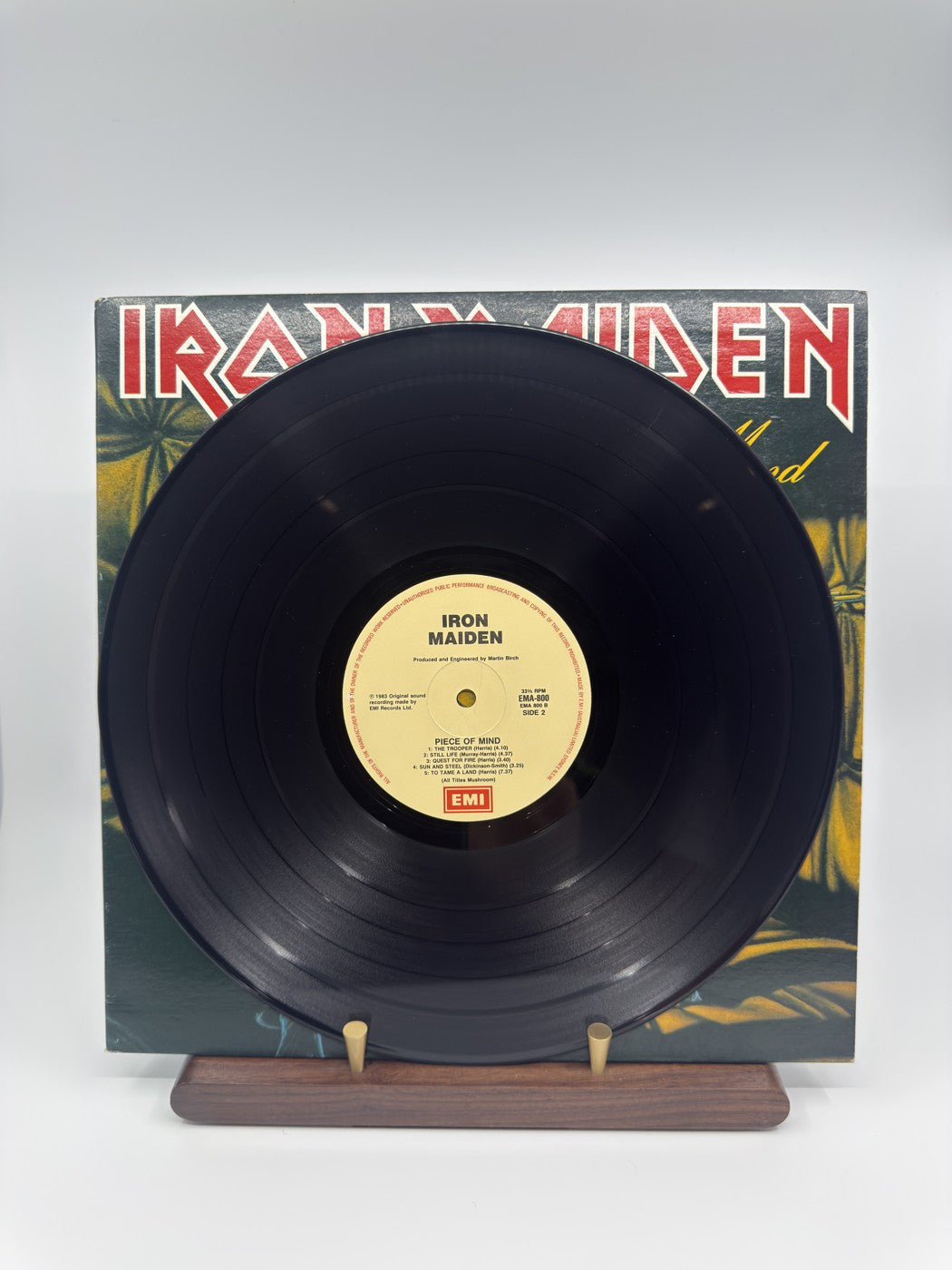 Iron Maiden Piece Of Mind EMA800 actual copy photo 8522