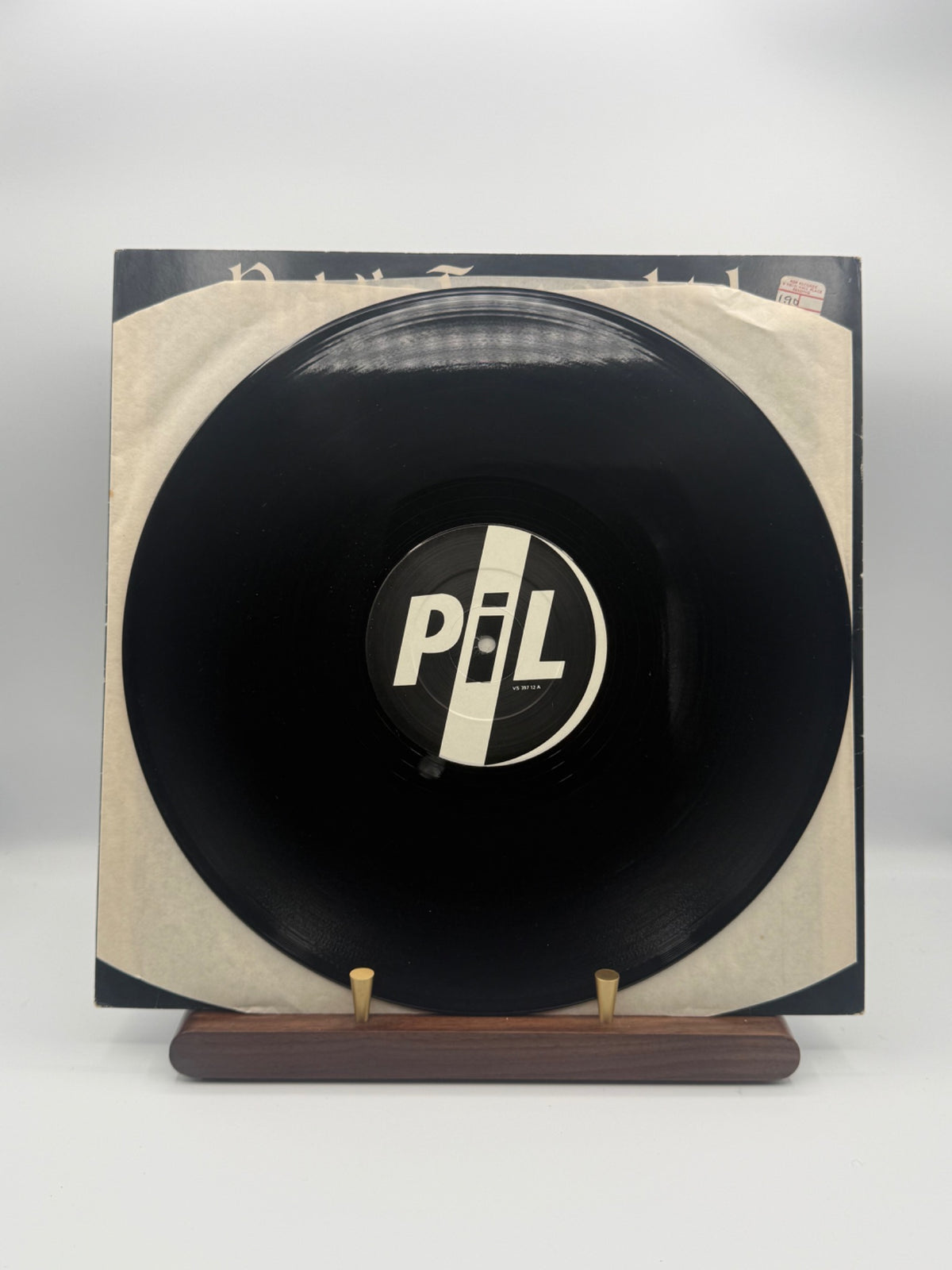 Public Image Ltd Flowers of Romance Virgin VS 397-12 Side A PiL logo label