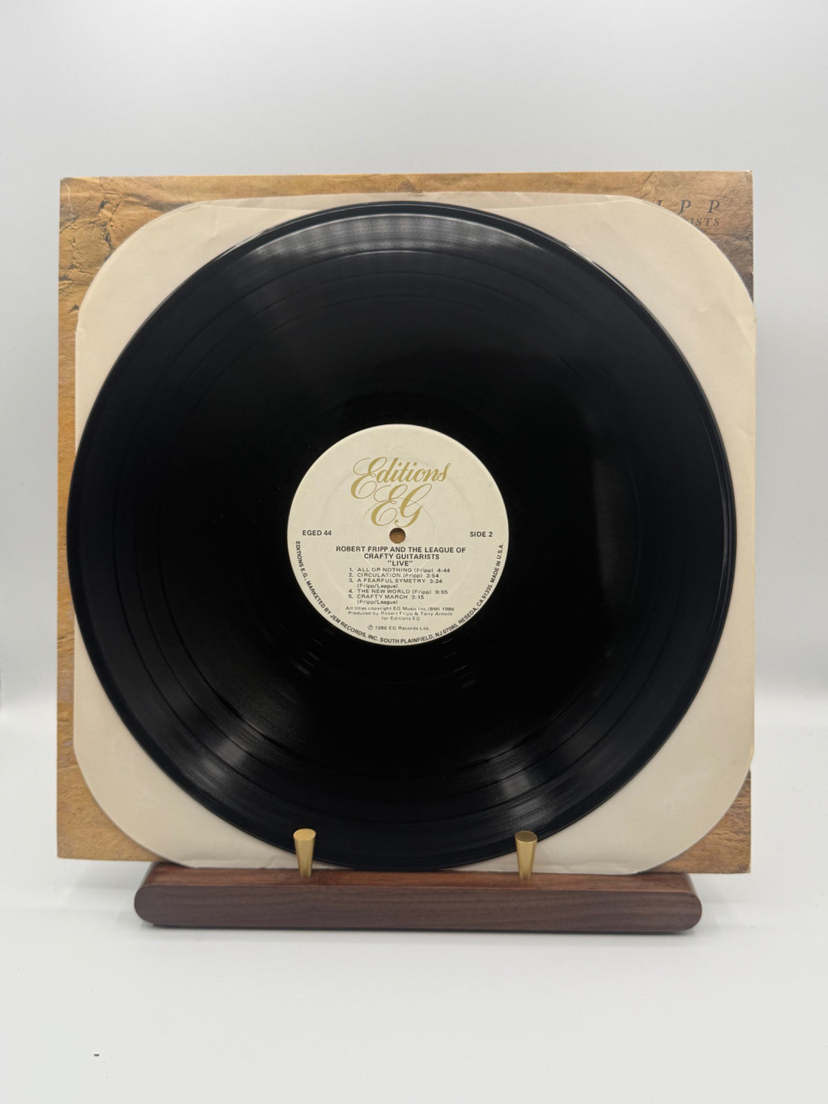 Robert Fripp and The League of Crafty Guitarists Live! Editions EG EGED 44 Side 2