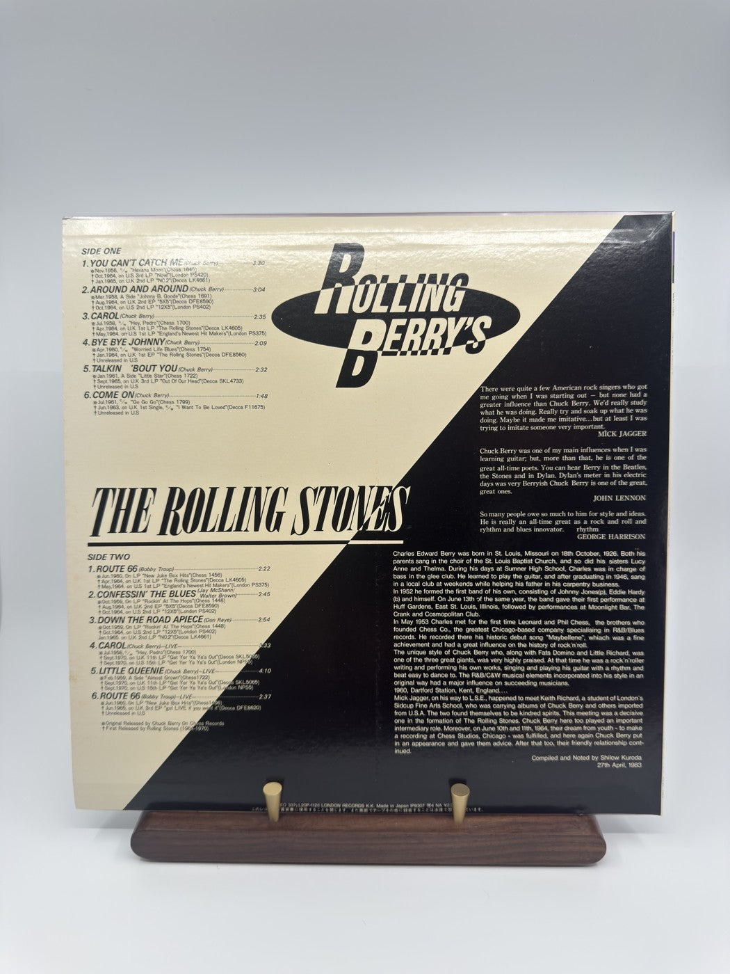 Rolling Stones Rolling Berrys L20P1126 actual copy photo 8524