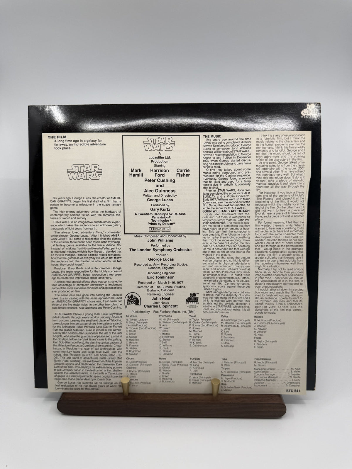 Star Wars UK BTD 541 actual copy photograph 4