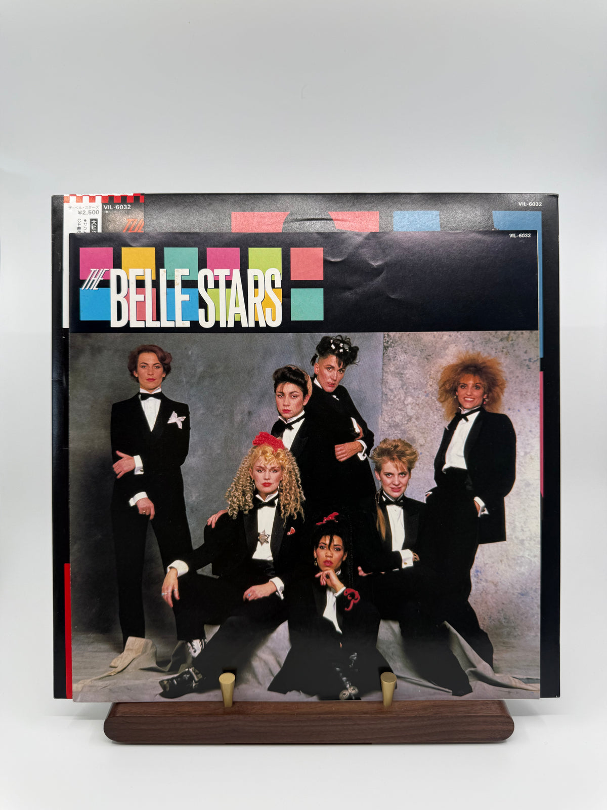The Belle Stars Japanese VIL-6032 actual record photograph 3