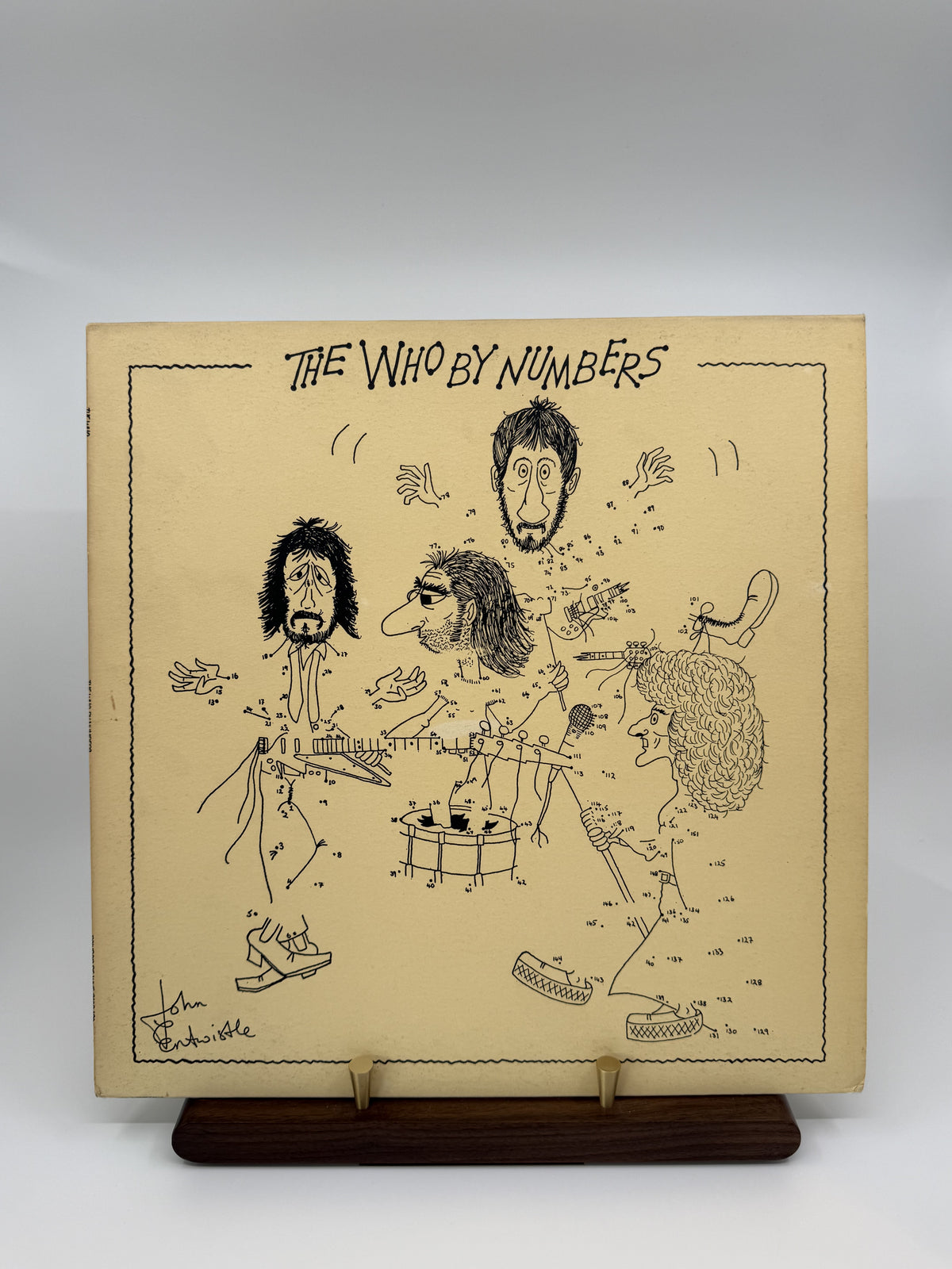 The Who By Numbers UK Polydor 2490 129 — front cover