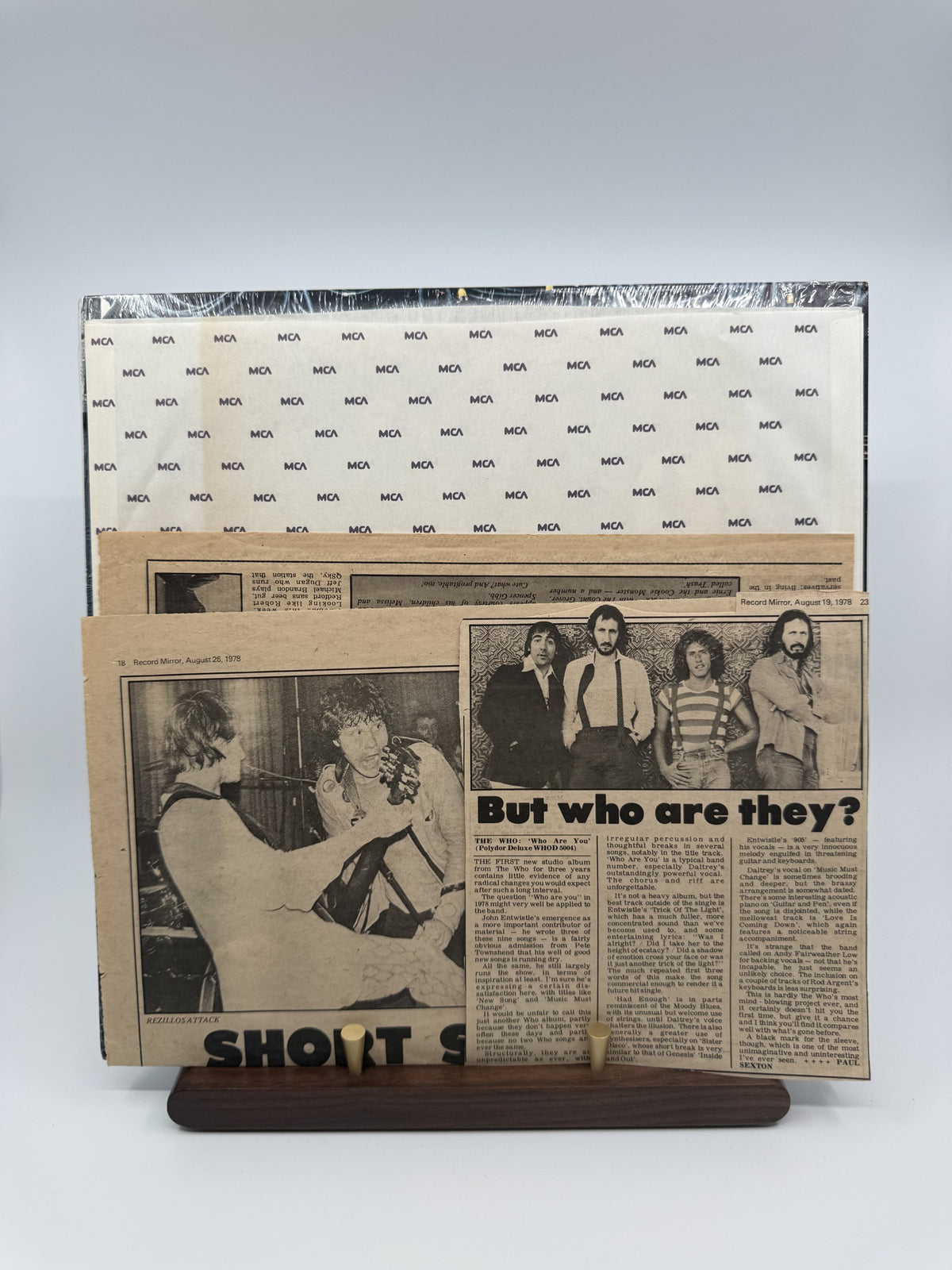 The Who Who Are You actual copy photograph 4