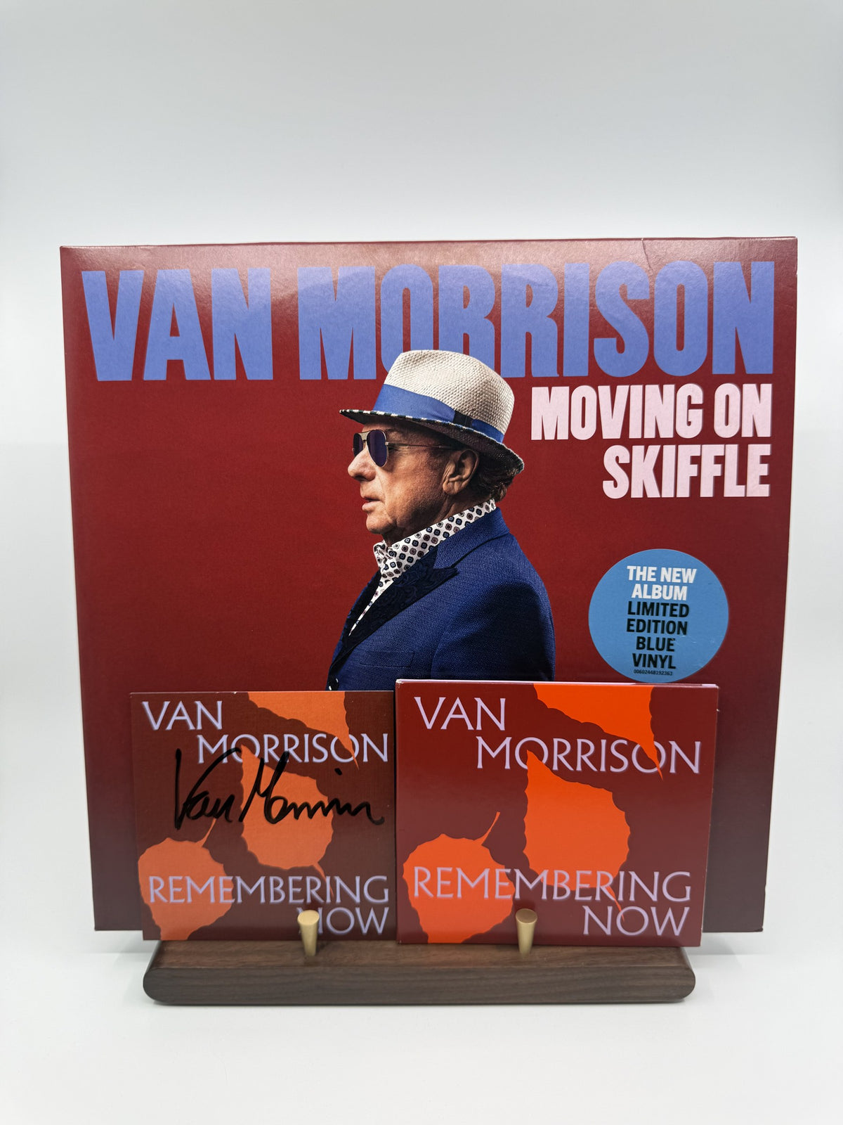 Van Morrison blue 2LP bundle actual copy and extras