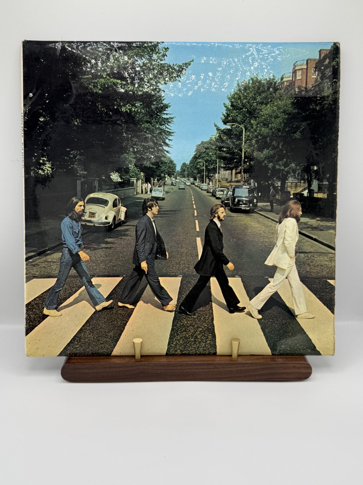 The Beatles Abbey Road UK first pressing photographed by Impala Records