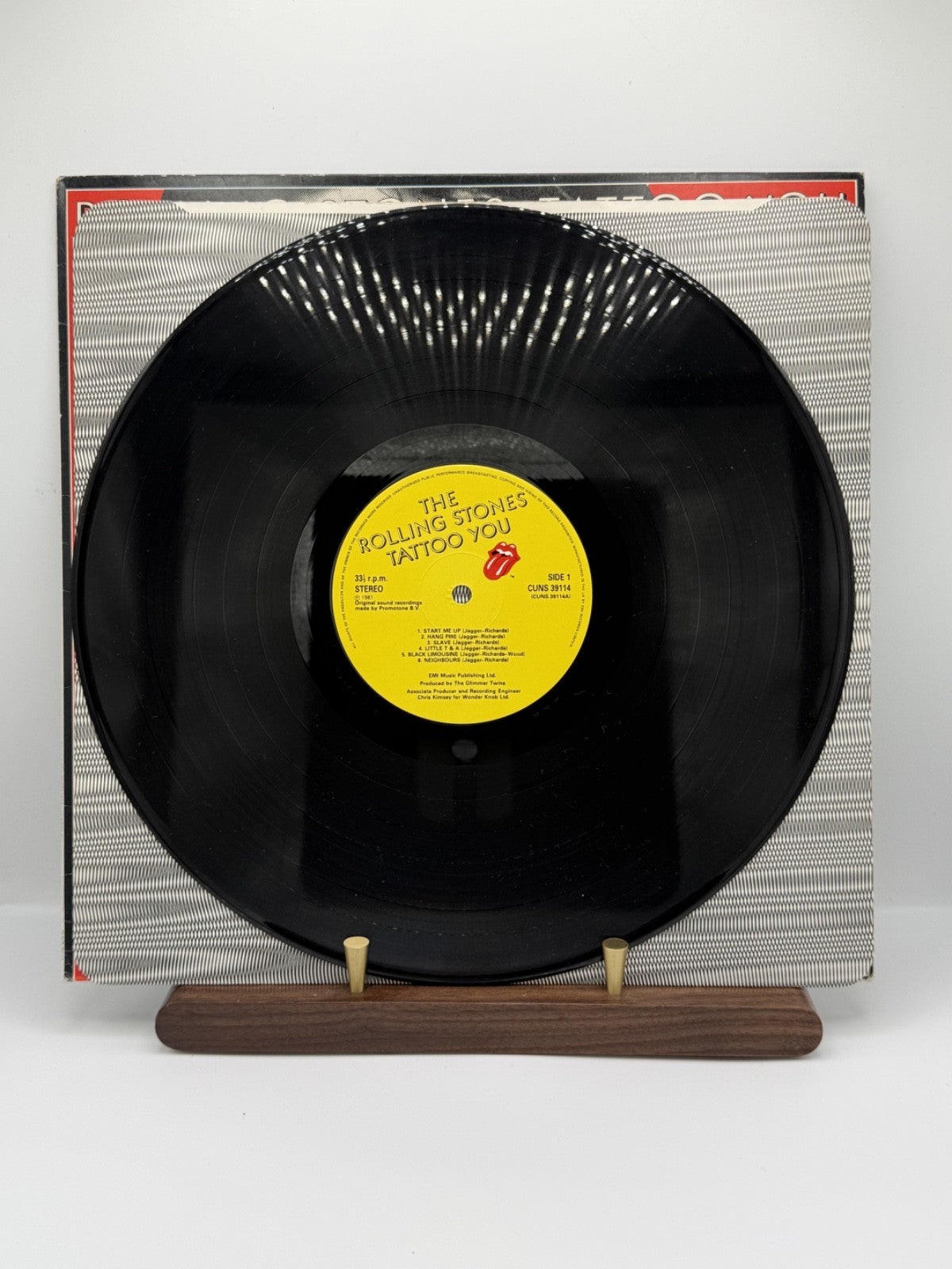 Rolling Stones Tattoo You 1981 UK A3/B3 CUNS 39114 LP VG++/VG(+)