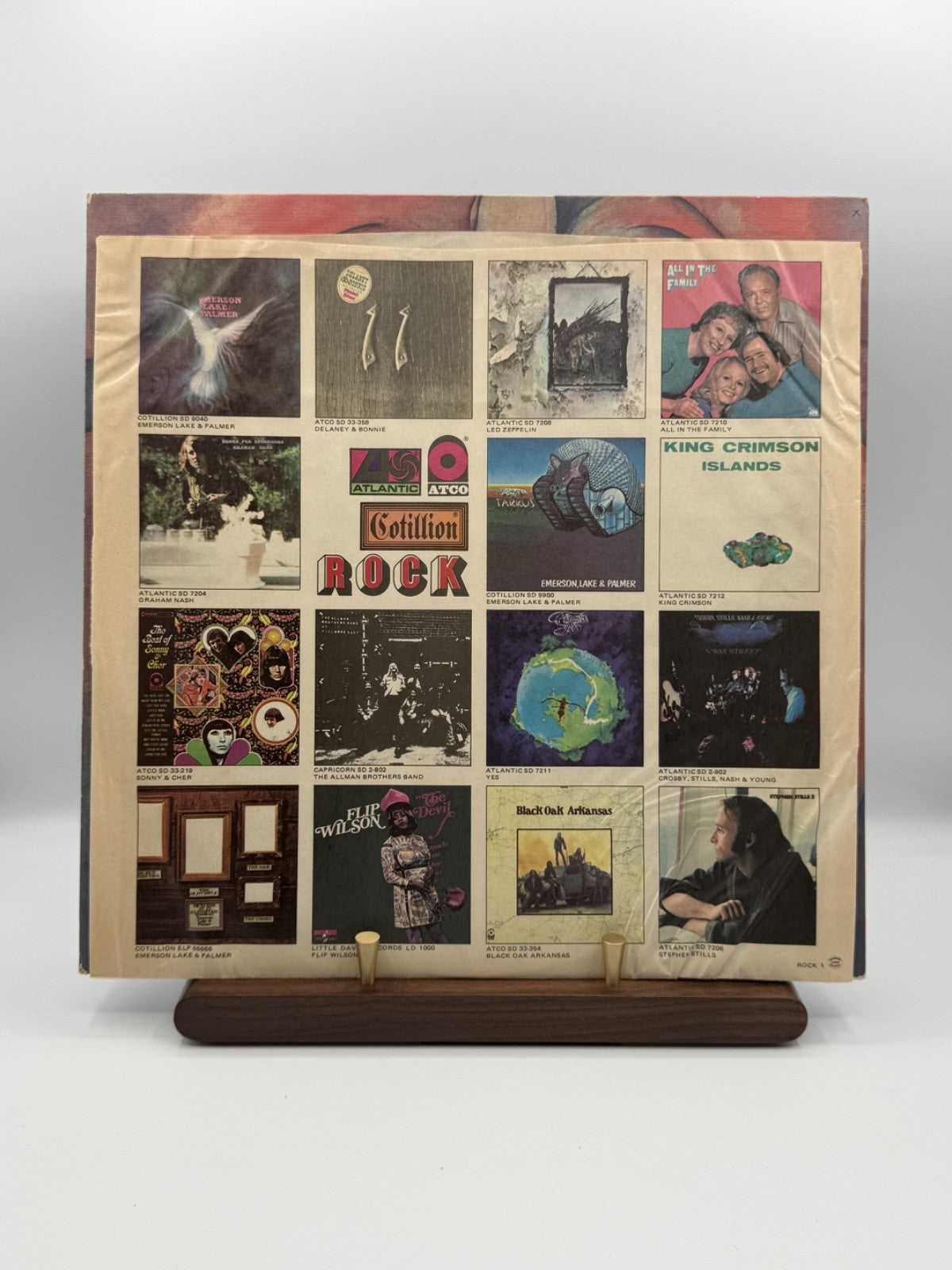 King Crimson In The Court Crimson King LP SD 8245 1969 Monarch - VG++/VG+(+)