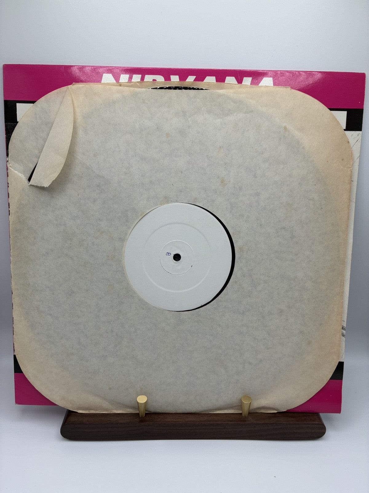 Nirvana – Wipeout LP White Label Test Pressing | Big Wave Records | NIRVA-001-A2