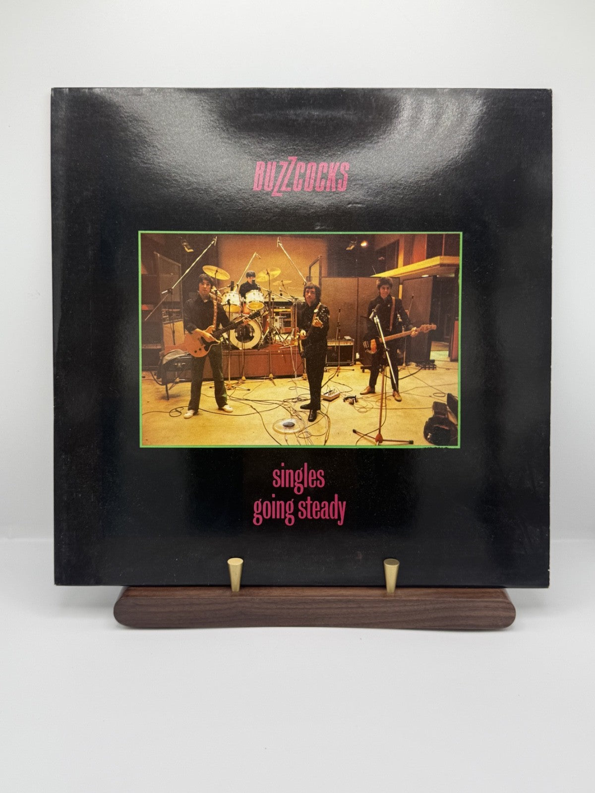 Buzzcocks Singles Going Steady: LBR 1043 UK 1987 Reissue Barcode Bilbo Tape VG+