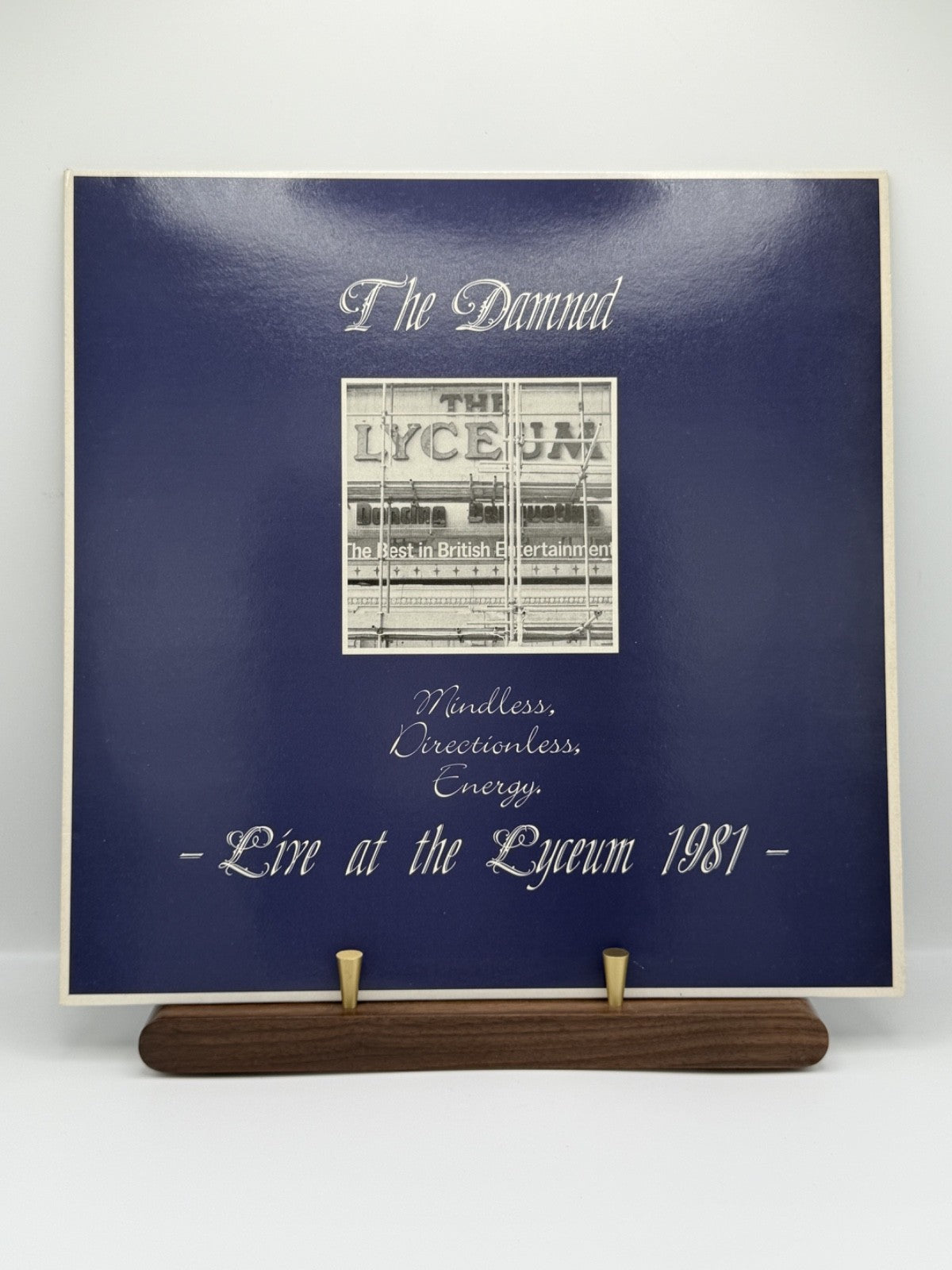 The Damned Live At The Lyceum 1981 ID Records NOSE 18 UK 1987 1st Press EX+/VG++