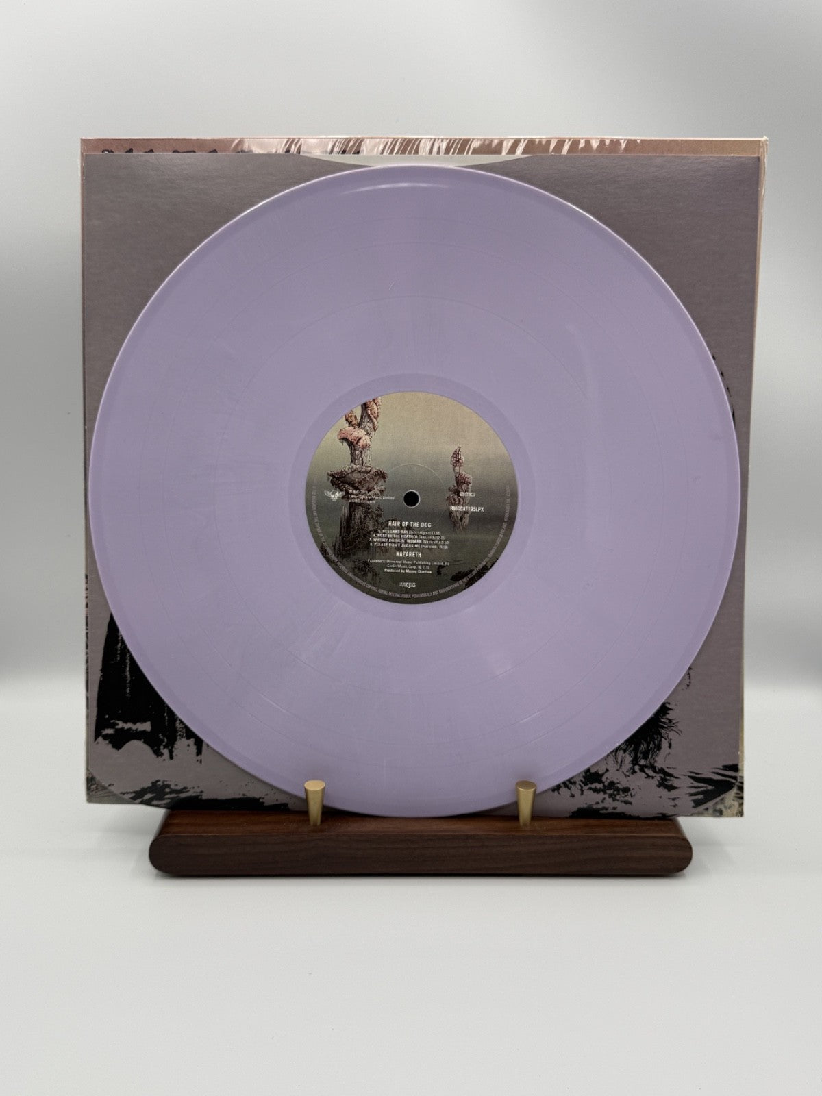 Nazareth Hair Of The Dog Purple Vinyl LP BMGCAT195LPX 2022 - EX/EX