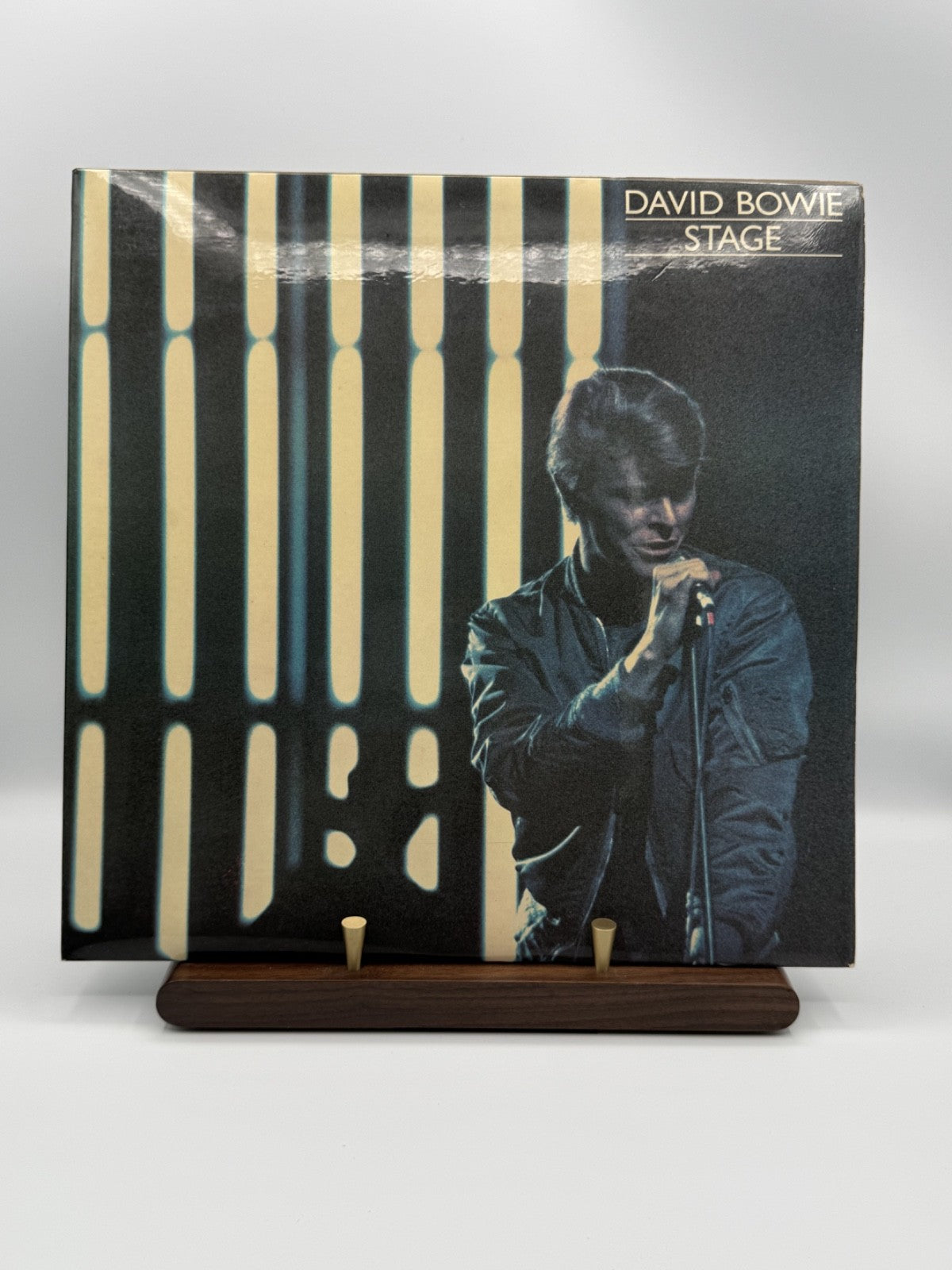 David Bowie Stage 2LP Yellow Vinyl PL 02913 UK 1978 Limited - VG+/VG++