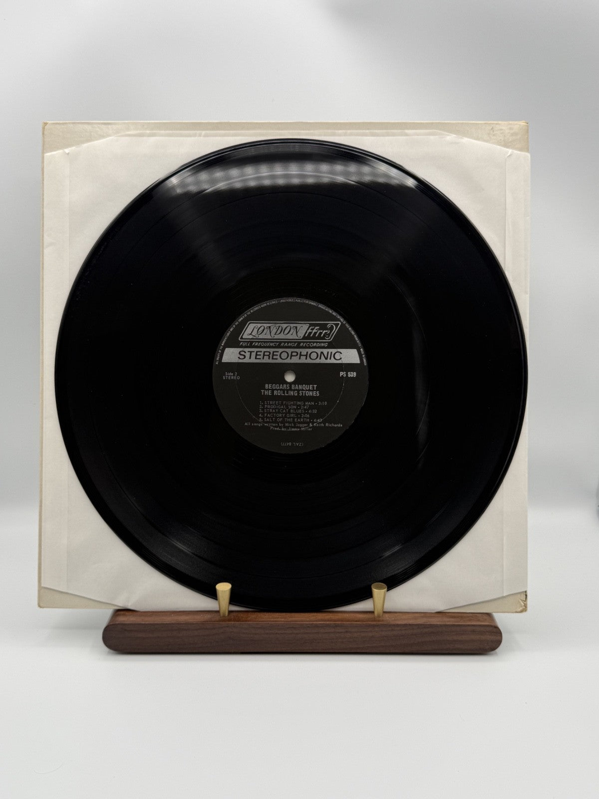 Rolling Stones Beggars Banquet LP PS 539 Canadian London FFRR - VG+/VG(+)