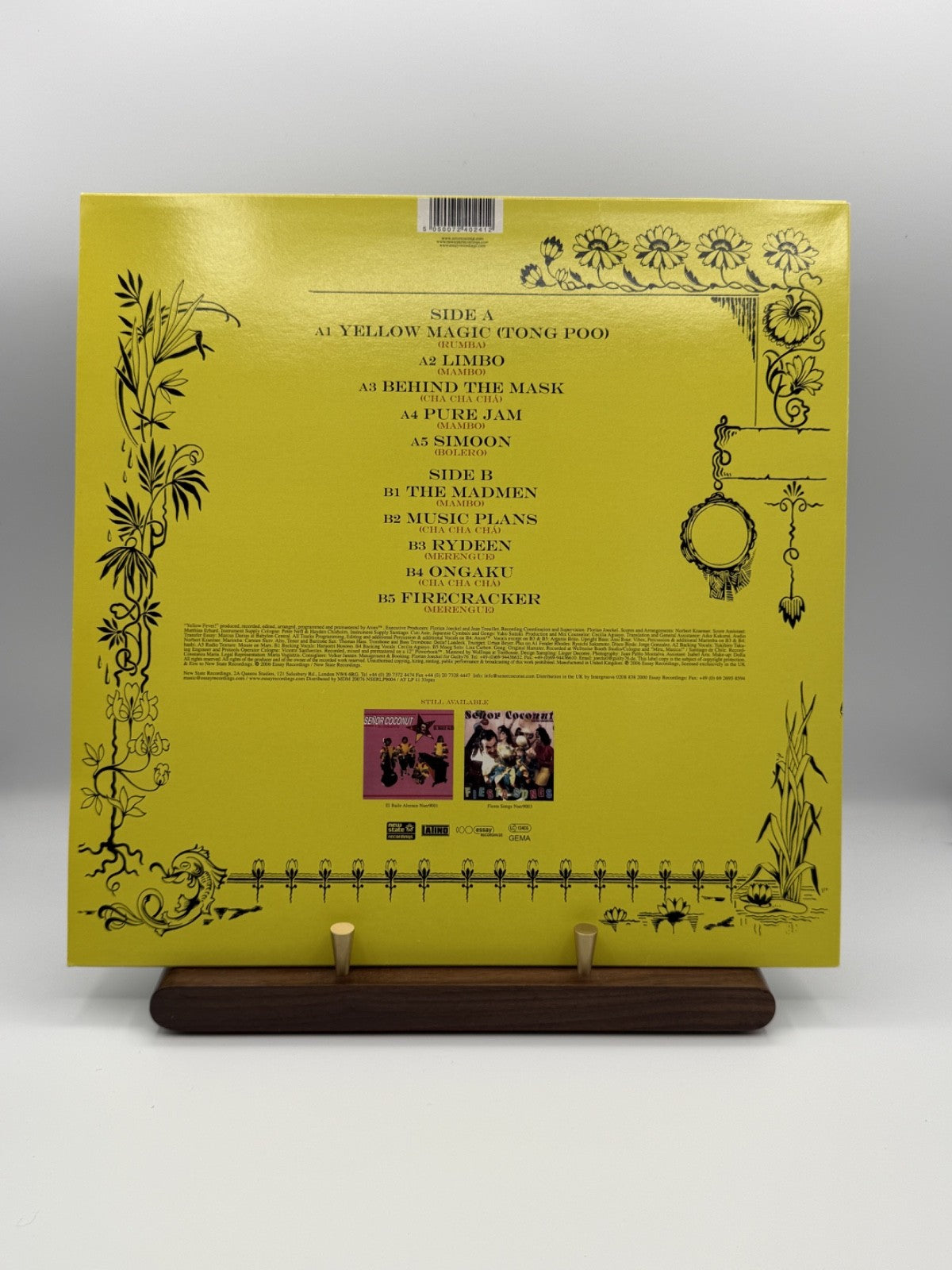 Senor Coconut Yellow Fever LP Vinyl Essay AY LP 11 YMO Covers - EX/EX
