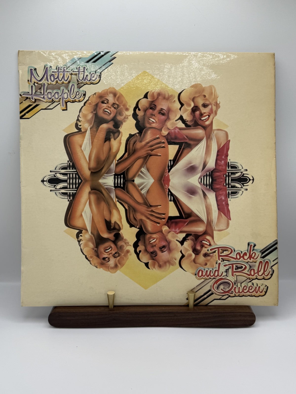 Mott The Hoople Rock And Roll Queen 1972 - 1st Press A1U/B1U Island LP VG+/VG(+)