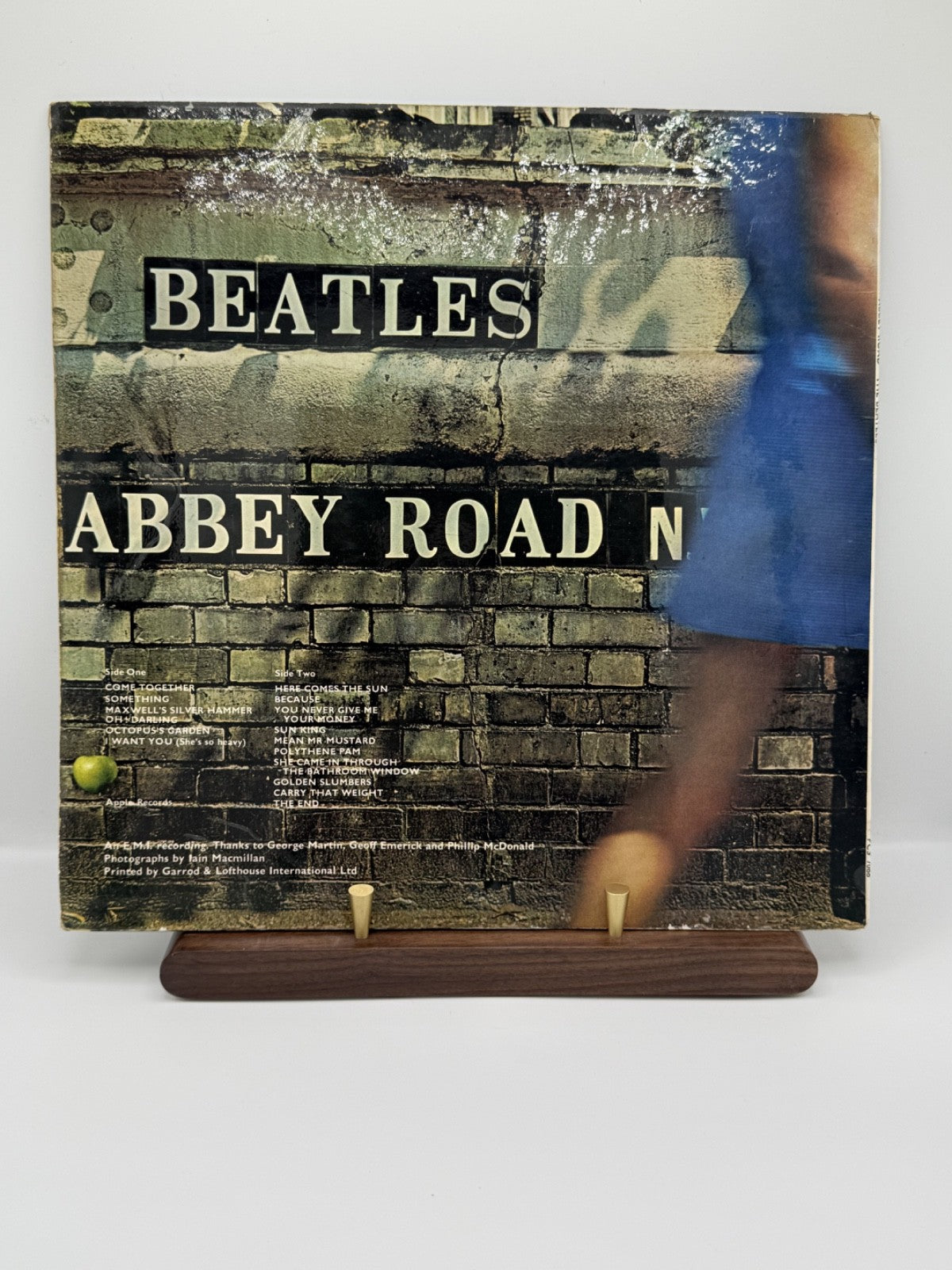 Beatles Abbey Road UK 1st Press Misaligned Apple -2/-1 No Her Majesty VG+/VG(+)