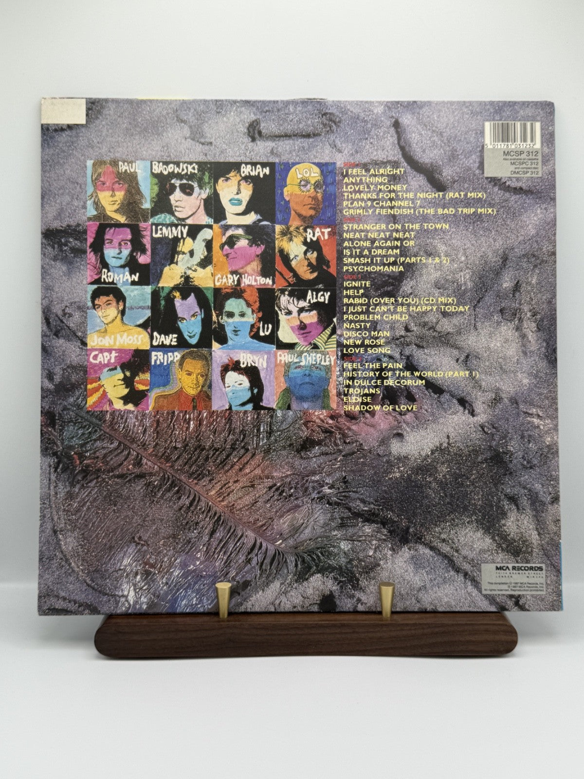 The Damned The Light At The End Of The Tunnel - MCSP 312 1987 1st Press EX/EX