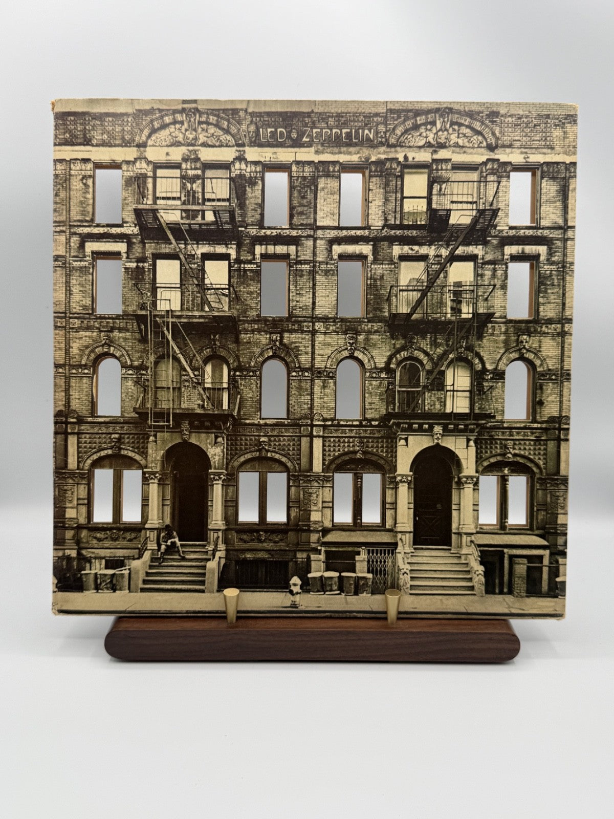 Led Zeppelin Physical Graffiti 2LP Vinyl SSK 89400 UK 1976 - VG++/EX