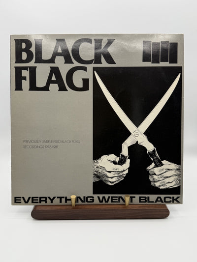 Black Flag Everything Went Black LP Vinyl Record SST 015 UK 1983 - EX/EX