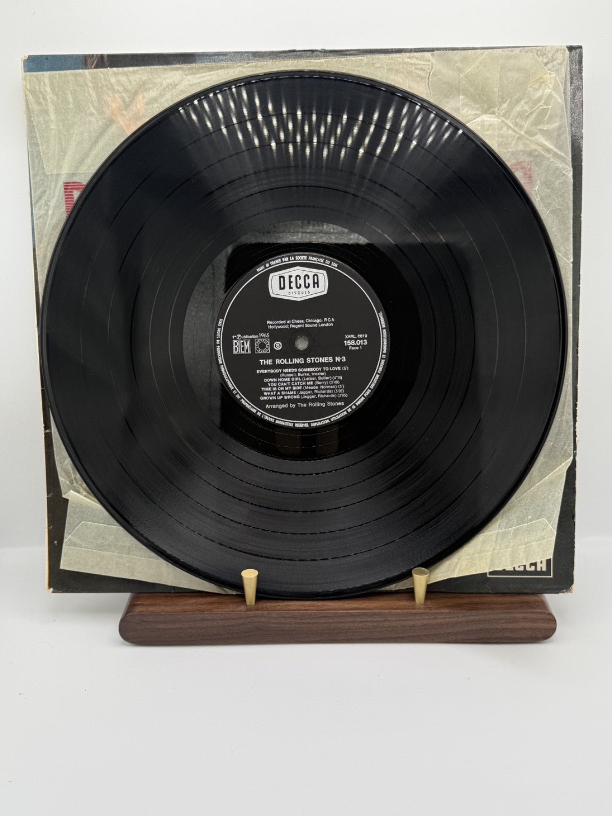 The Rolling Stones N°3 LP Decca 158.013 French 1st Press 1965 VG+/VG(+)