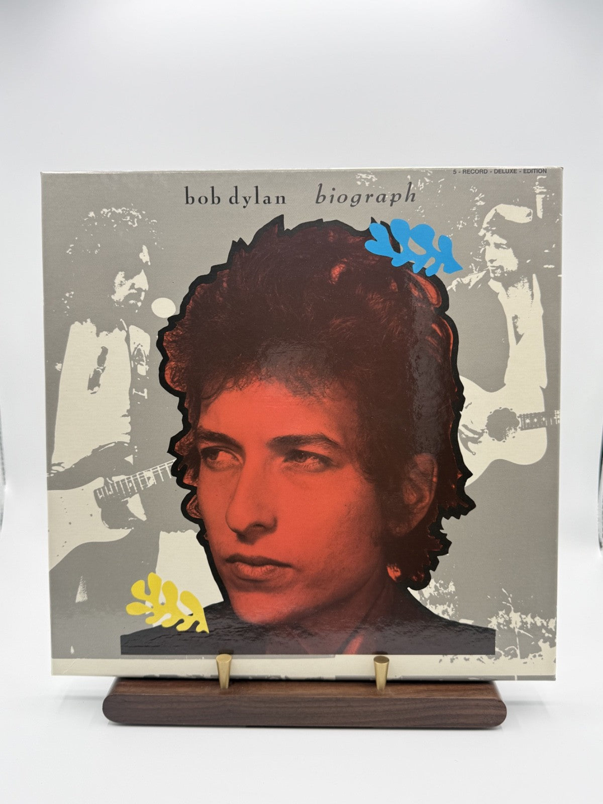 Bob Dylan Biograph 5LP Box Set Vinyl CBS 66509 + 2 Booklets - EX/EX+