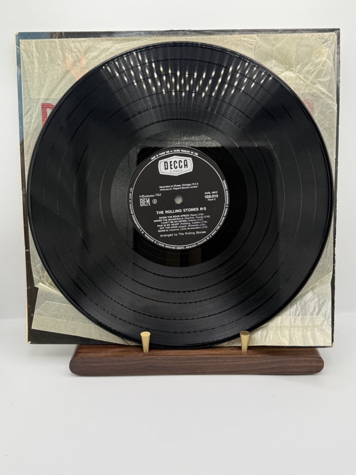 The Rolling Stones N°3 LP Decca 158.013 French 1st Press 1965 VG+/VG(+)