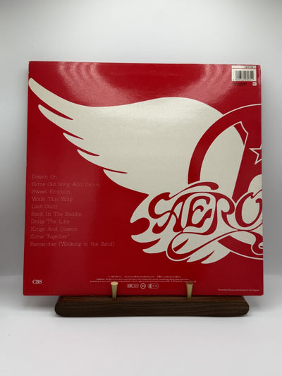 Aerosmith Greatest Hits Vinyl LP 460703 1 UK CBS Nice Price Insert EX/EX