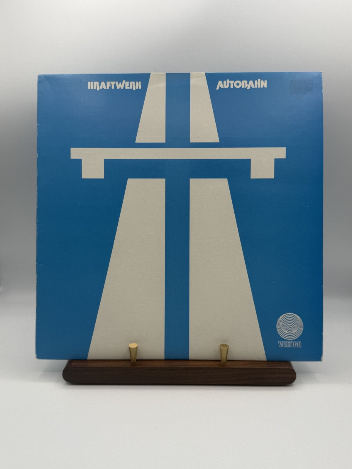 Kraftwerk Autobahn LP 6360 620 UK 1975 1Y1/2Y6 Vertigo - EX/EX