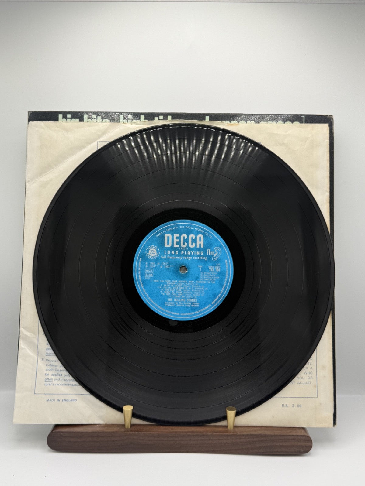 The Rolling Stones Big Hits (High Tide And Green Grass) TXL 101 UK 1st Press VG+