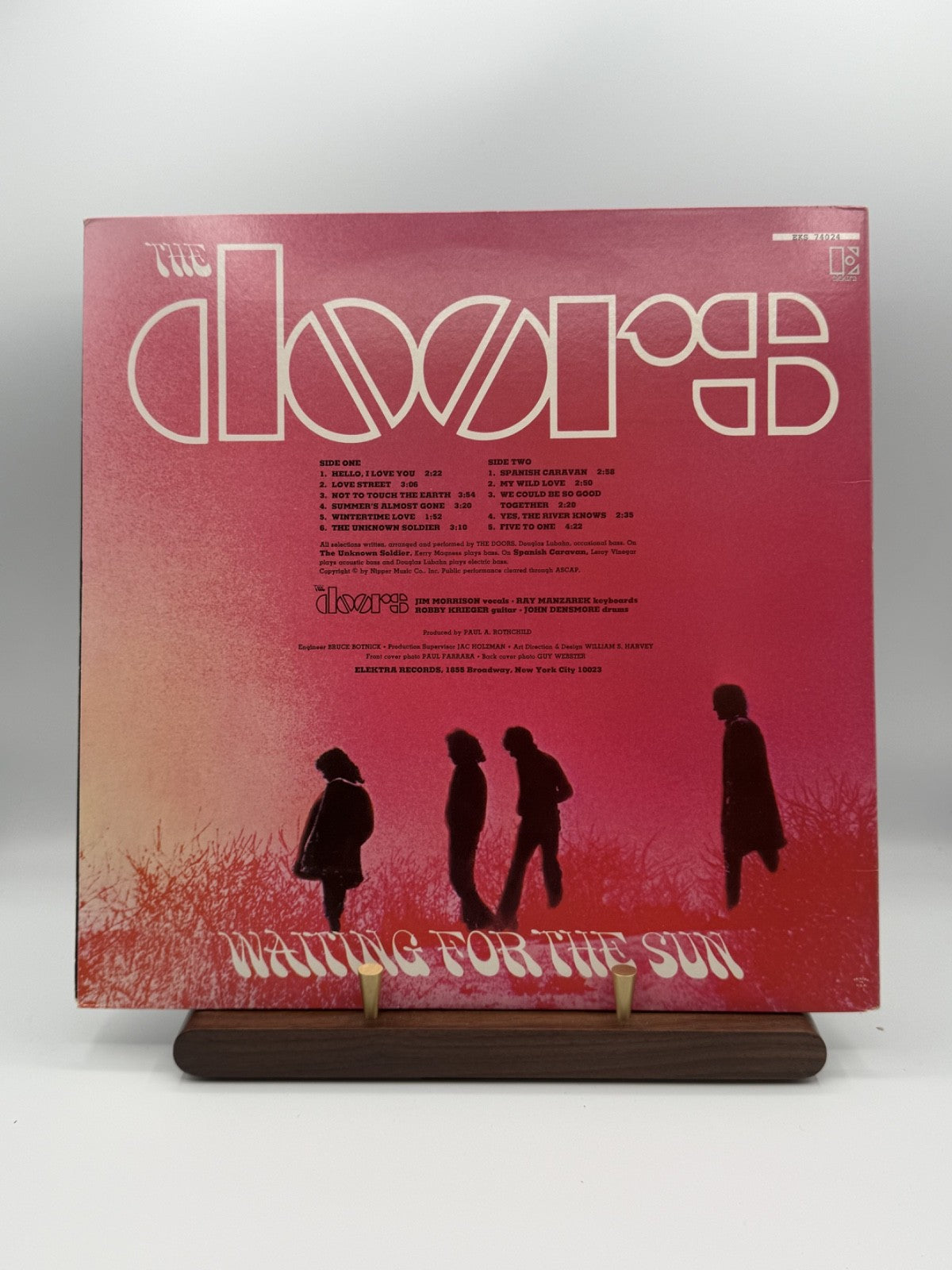 The Doors Waiting For The Sun LP EKS-74024 US 1976 Specialty - EX/EX