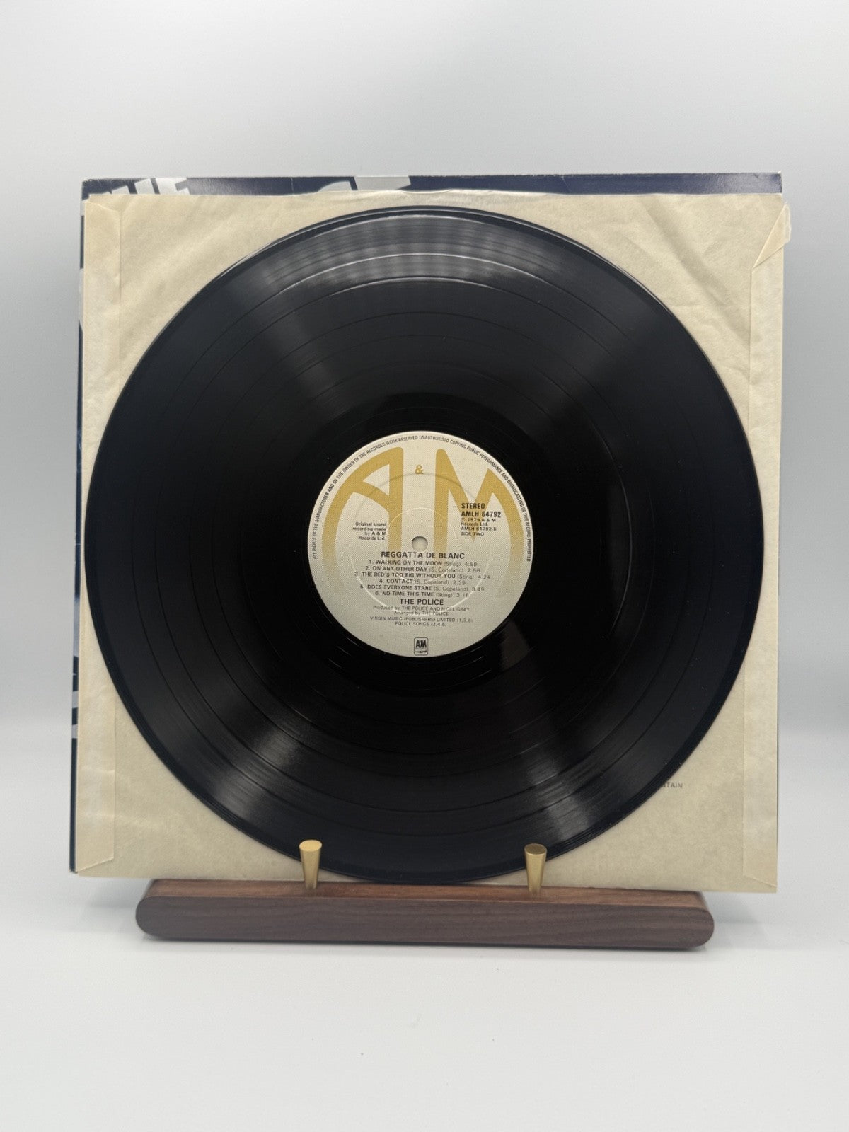The Police Reggatta De Blanc LP AMLH 64792 UK 1979 A13/B14 - EX/EX